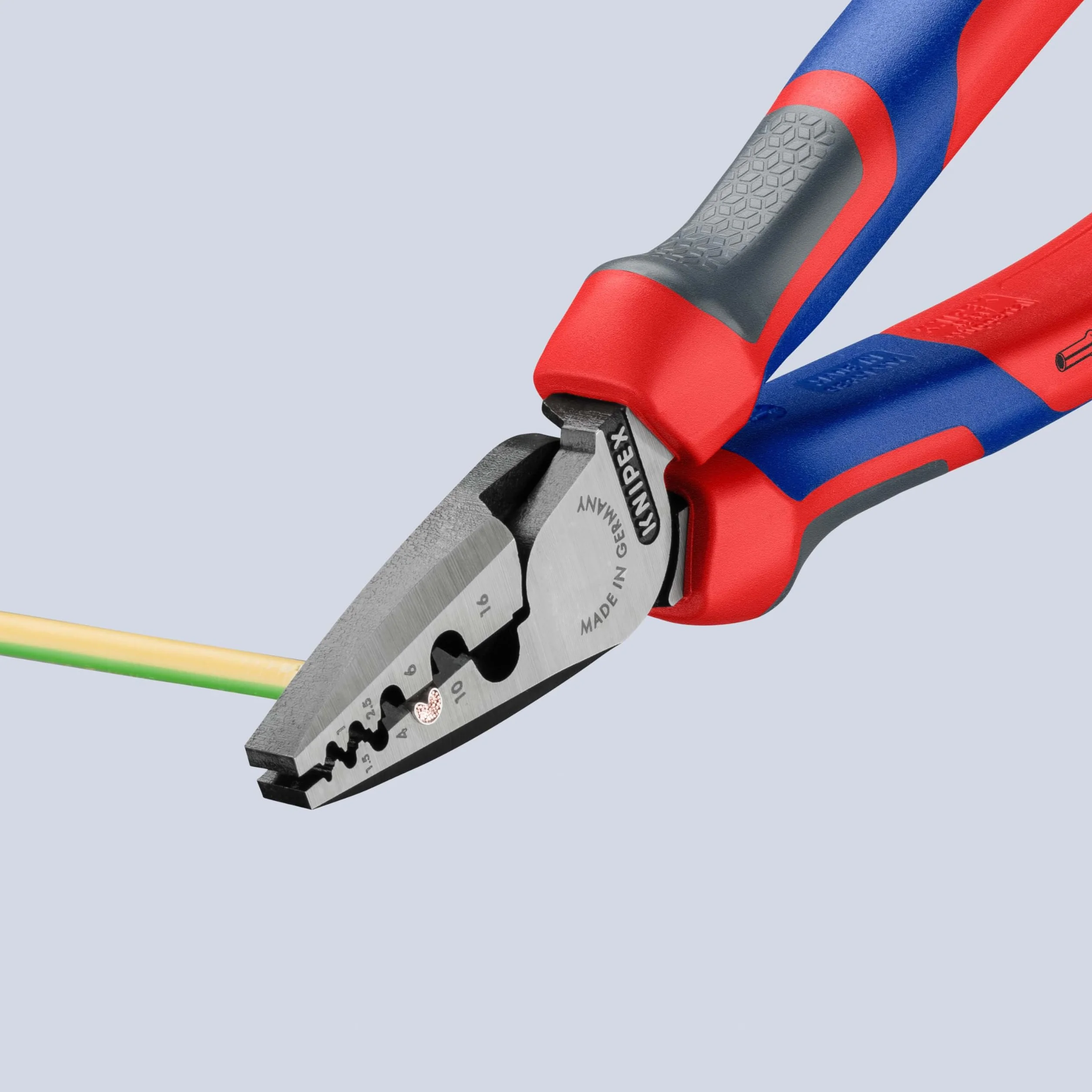 KNIPEX Szczypce do zagniatania tulejek kablowych 180 mm 97 72 180