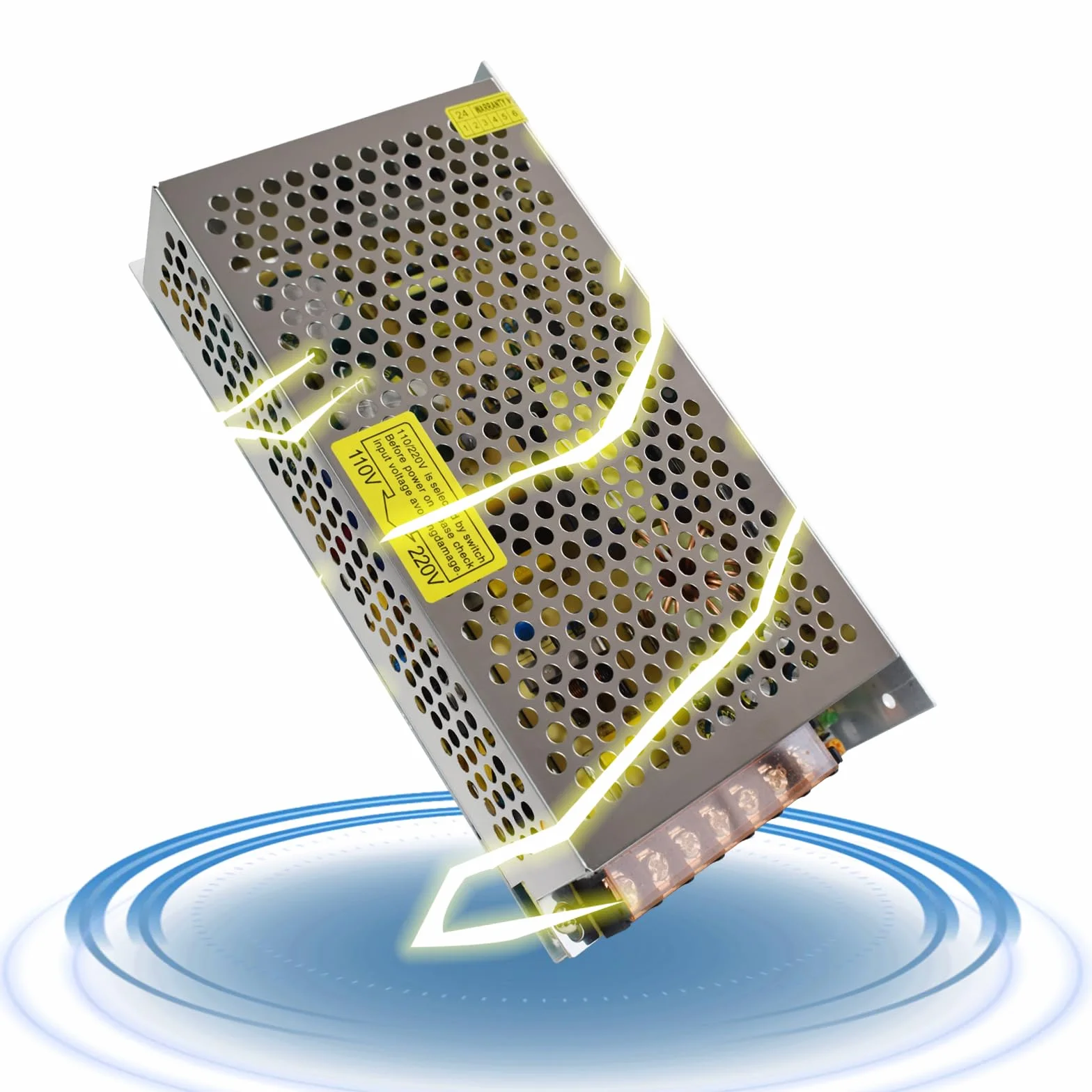 Zasilacz 5V 30A 150W, transformator AC 110/220V na DC 5V, konwerter do LED i automatyki