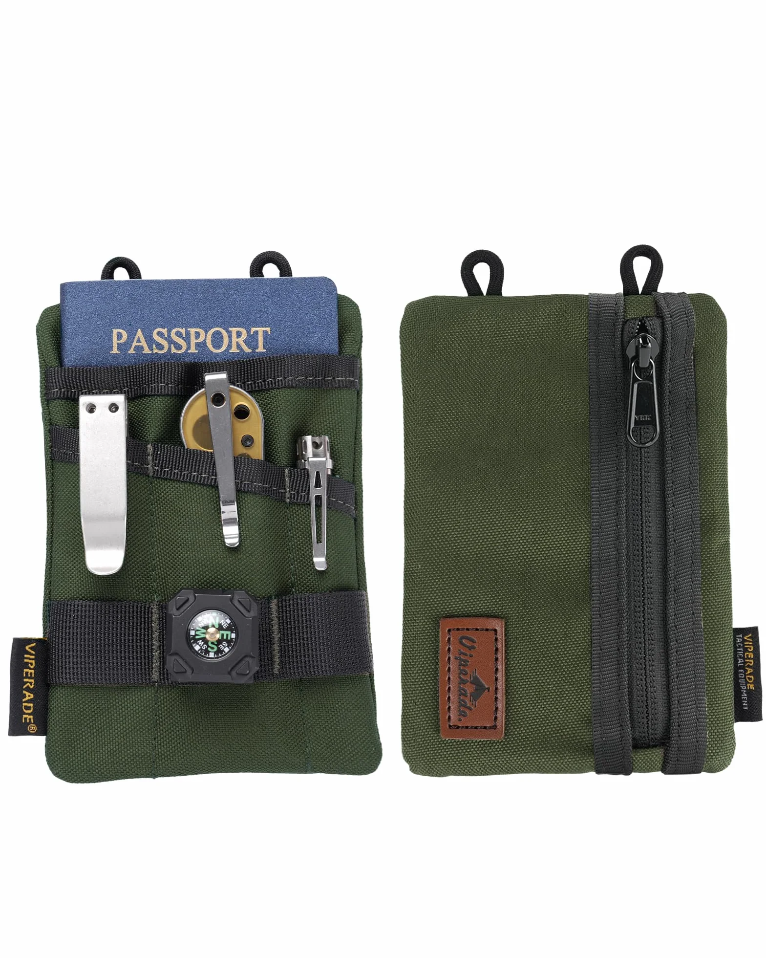 VIPERADE VE1 EDC Organizer kieszonkowy na narzędzia, mała torba EDC z 5 kieszeniami, mały organizer na narzędzia wielofunkcyjne, EDC, nylonowa torba na narzędzia, osłona na małą latarkę, narzędzia