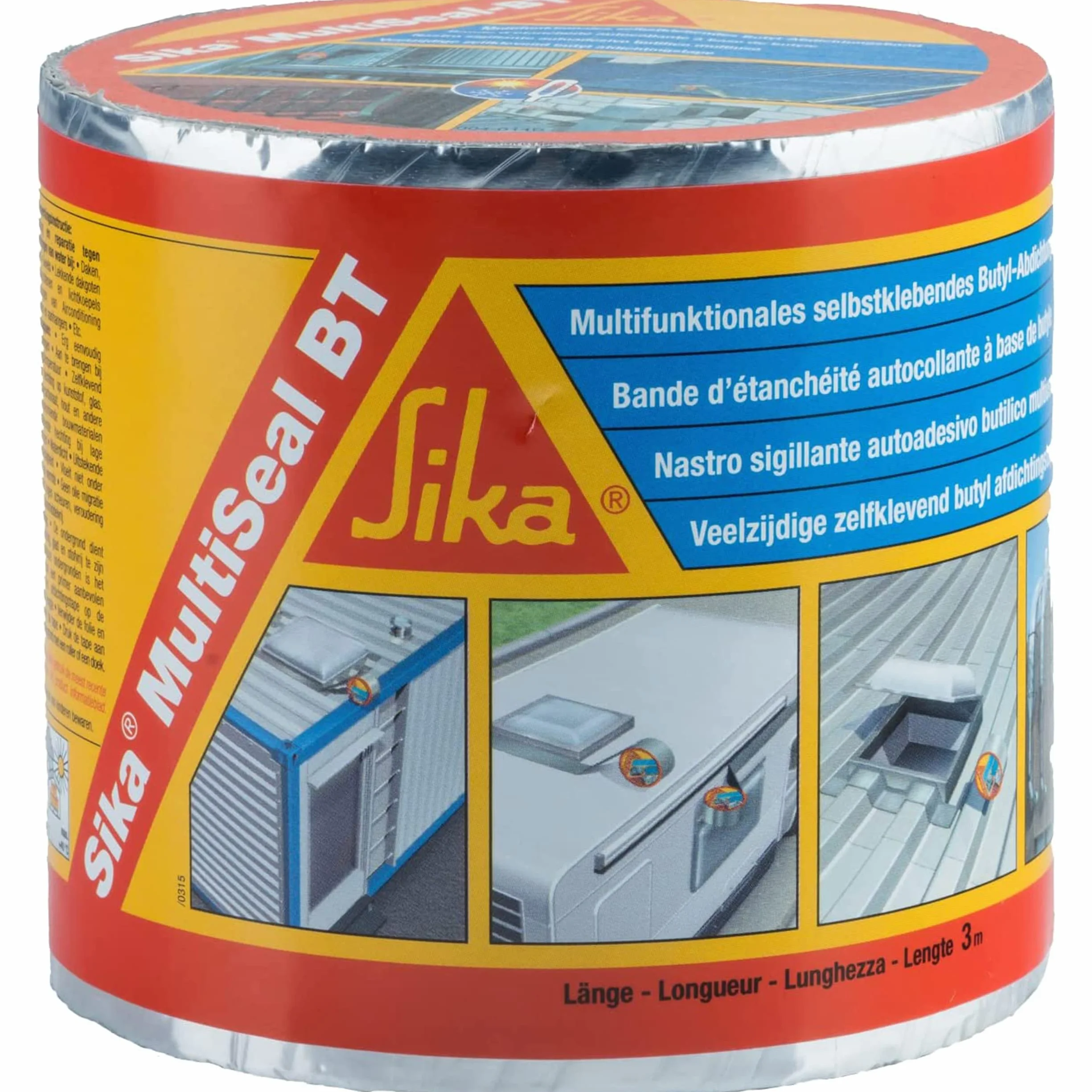 Sika 428294 Taśma Butylowa, Szary, 3 m x 100 mm
