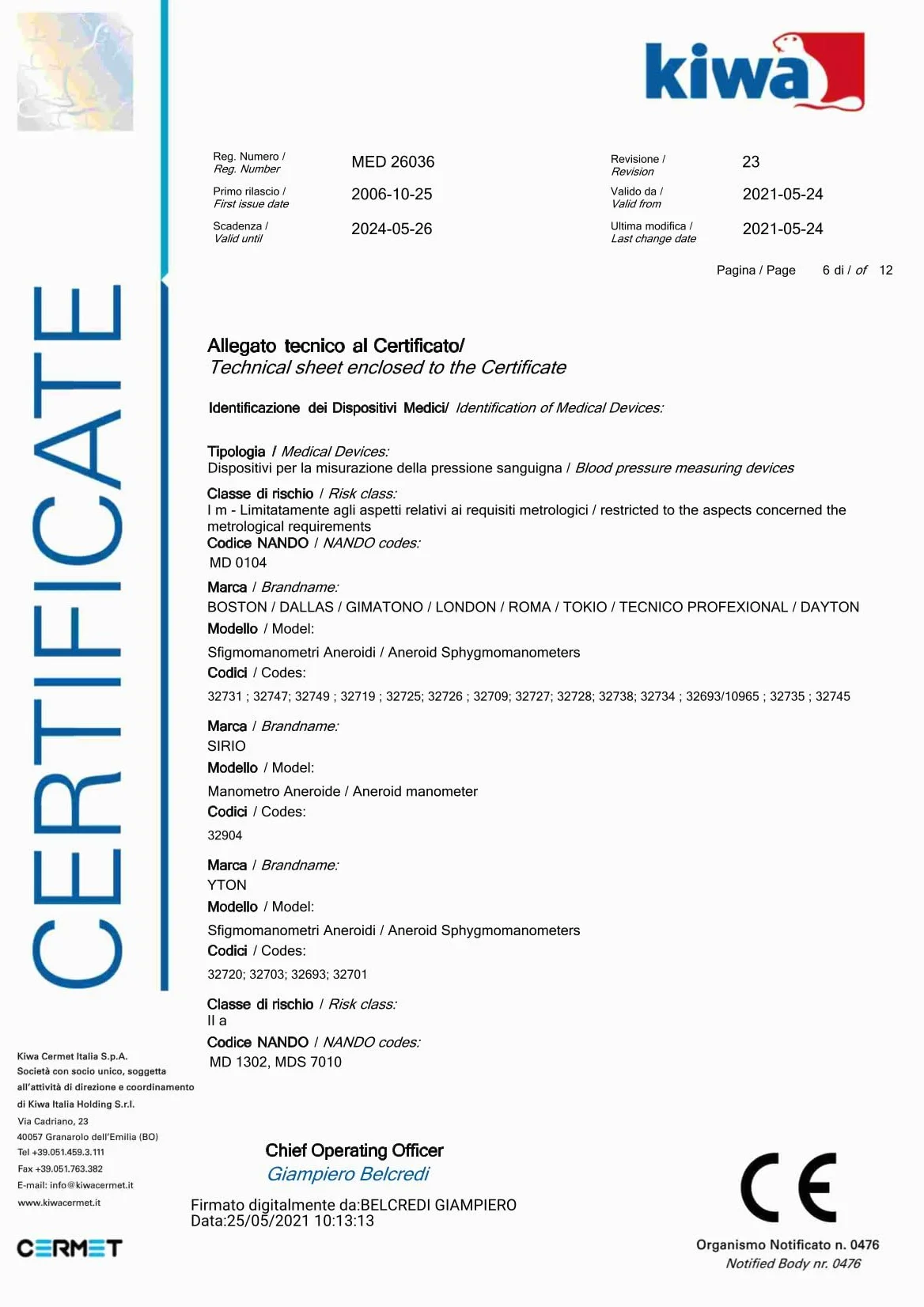 GiMa pulsoximetr OXY-4, niebieski