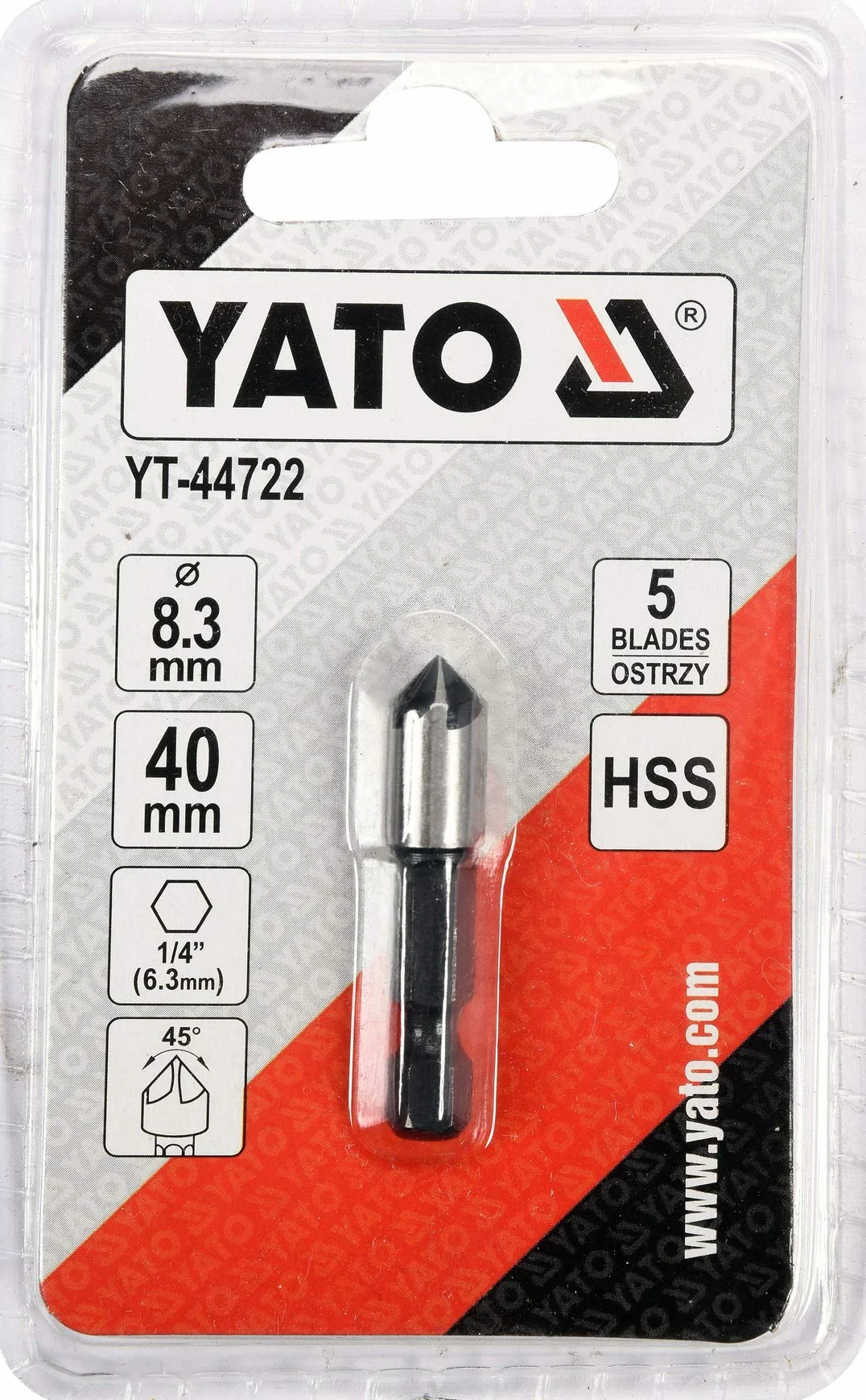 YATO YT-44722 Pogłębiacz stożkowy