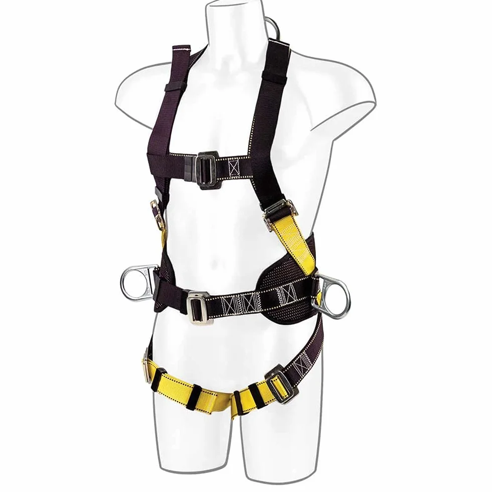 Portwest FP15 Dwupunktowe Szelki Comfort Plus, Czarny