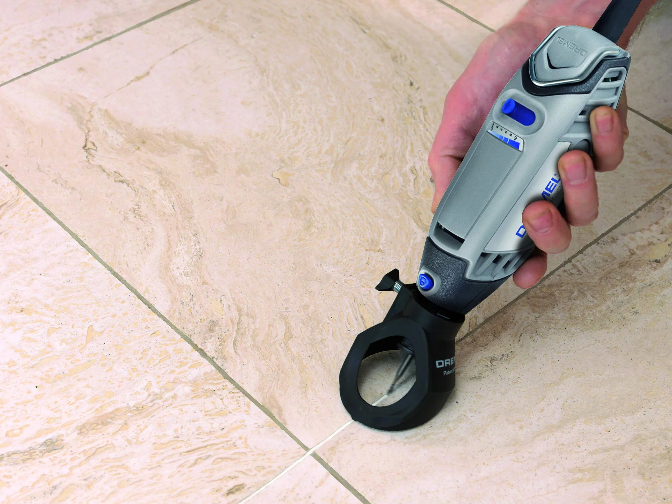 Dremel 568 Nasadka do Usuwania Fug, Czarny