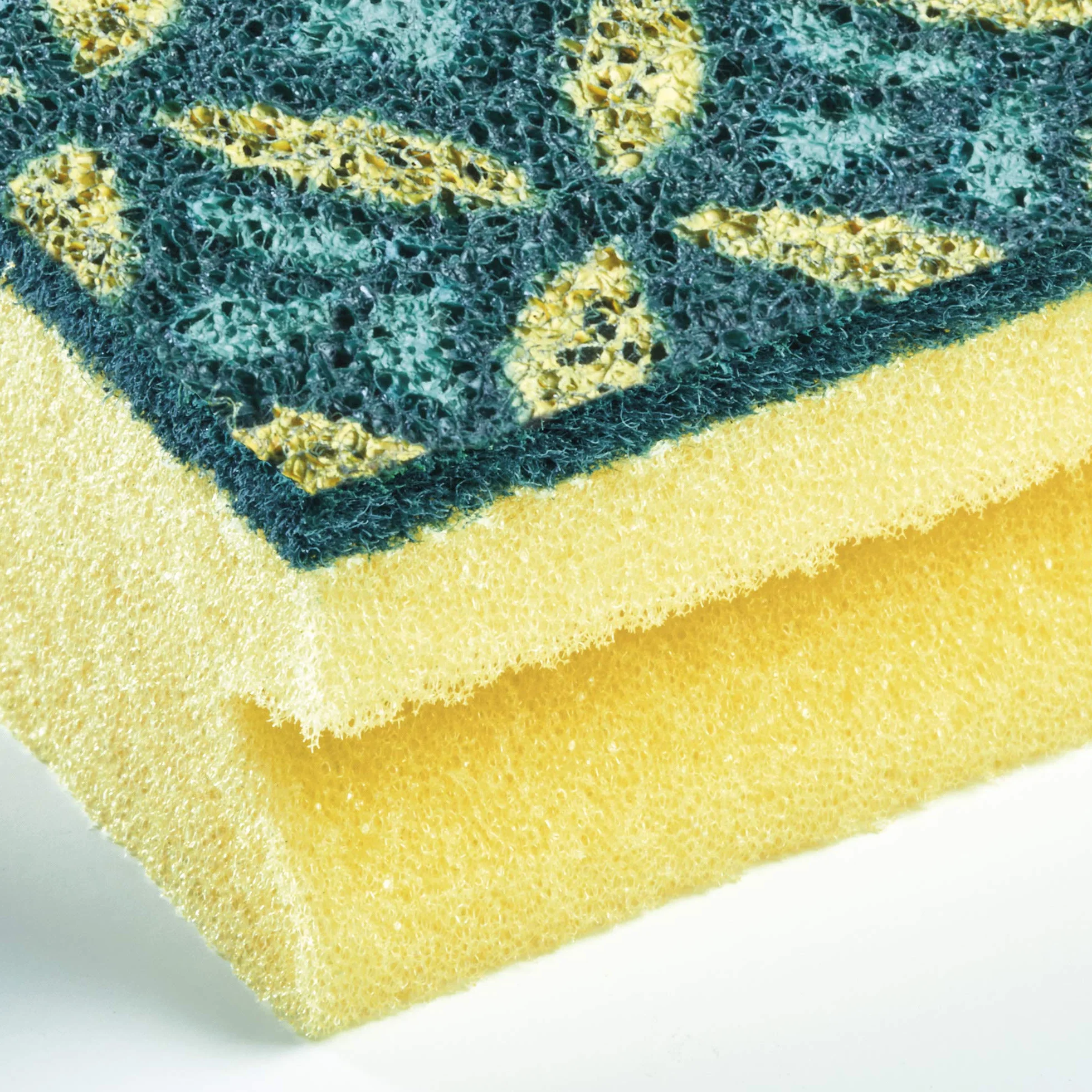 Spontex Gąbka do czyszczenia mozaiki, gąbka do szorowania z technologią zapobiegającą mechaceniu i praktycznym uchwytem, kolor nie do wyboru, 6 sztuk