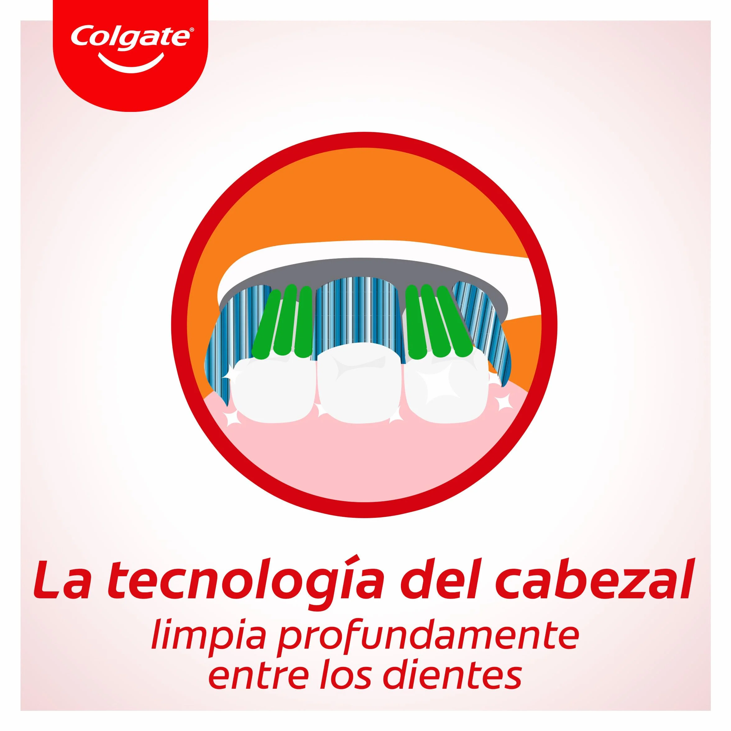 Colgate Max White 360 Szczoteczka do zębów Średnia twardość, 1 szt. Wybielanie zębów, usuwanie plam, oczyszczanie trudno dostępnych obszarów, czyszczenie języka i policzków, eliminuje nieświeży oddech