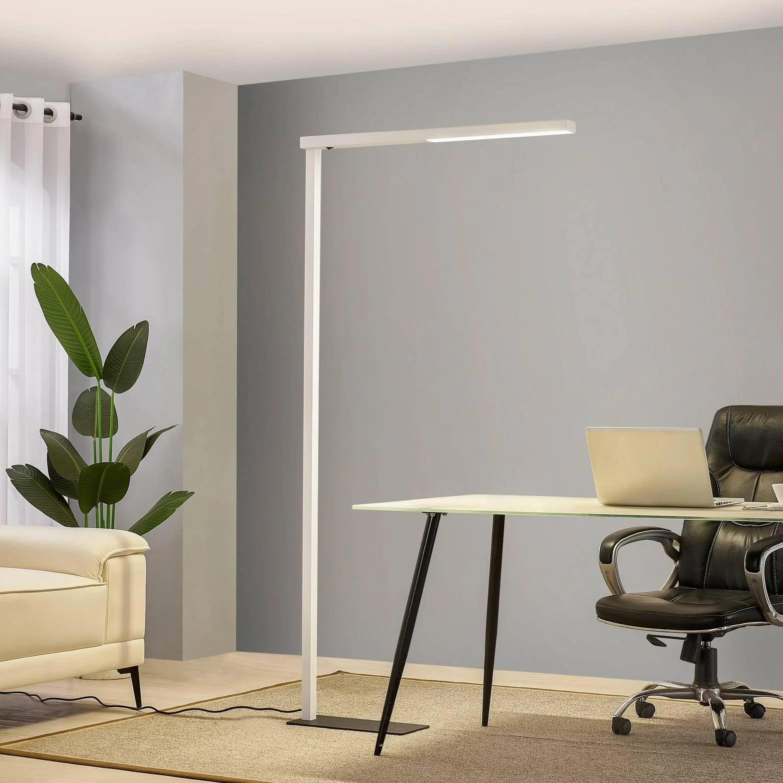 Arcchio LED 2 -punktowa 'Tamilo ', styl nowoczesny, m. in. do biura, kolor biały, opal, aluminium