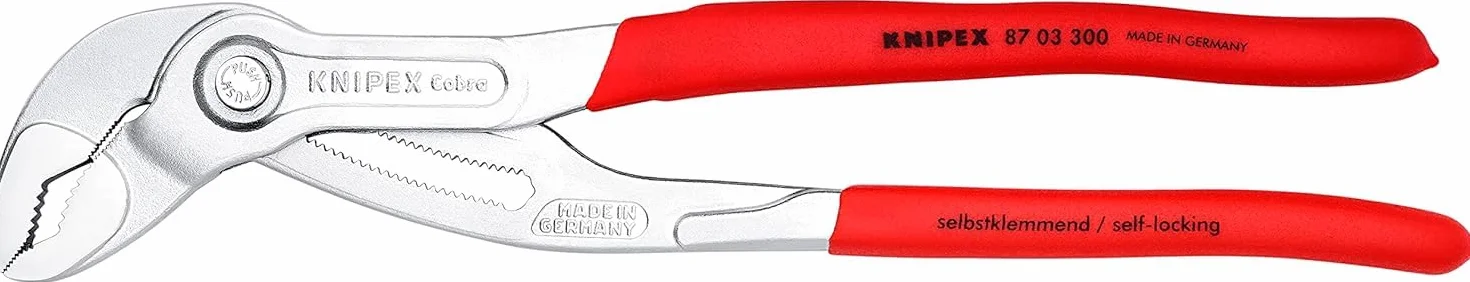 KNIPEX Cobra Szczypce nastawne do rur 300 mm 87 03 300