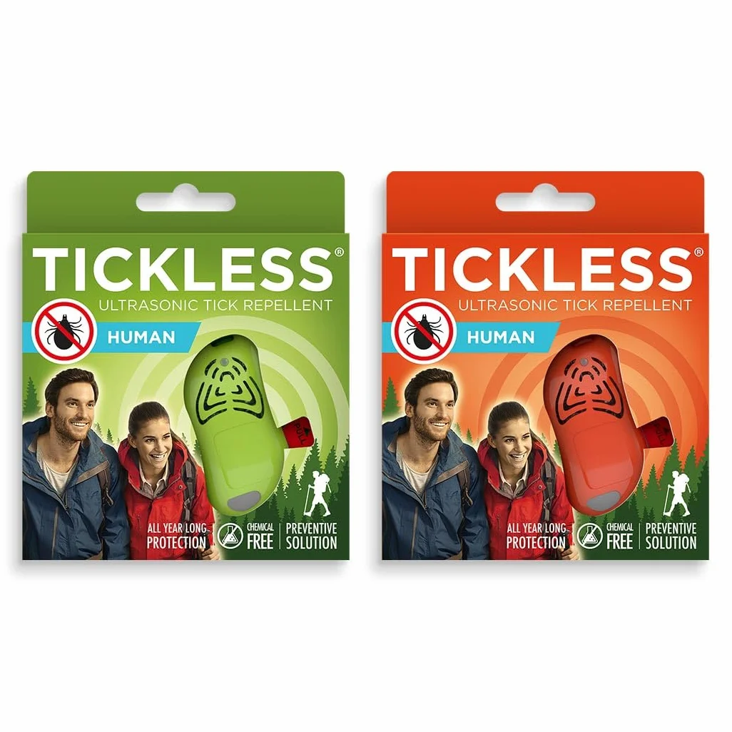 Tickless HUMAN | Ochrona przed kleszczami | dla wszystkich grup wiekowych - pomarańczowy
