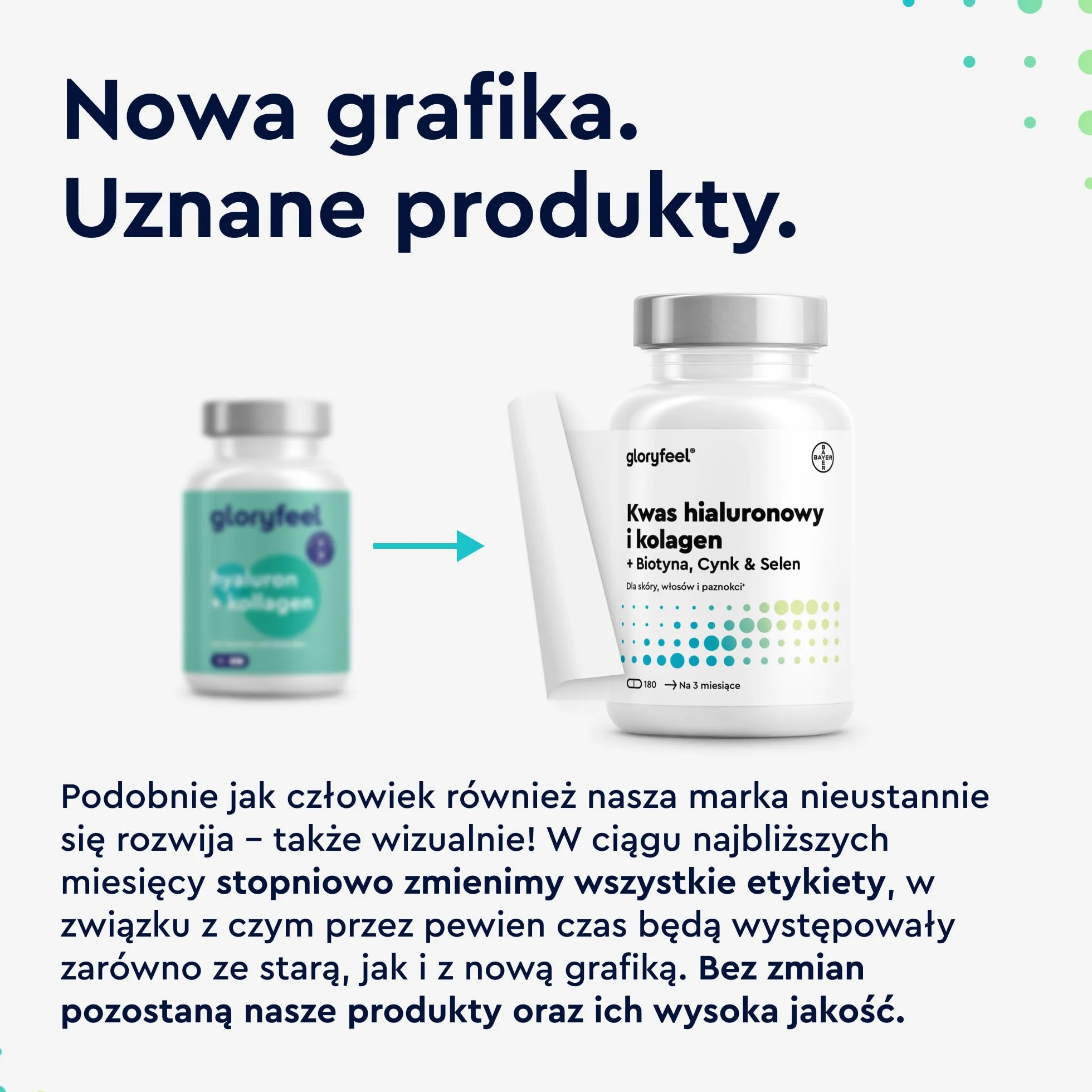 Hialuron + Kolagen, 180 Kapsułek, Kompleks dla Skóry i Włosów z Biotyna, Witamina C, Cynk, Selen i Ekstrakt z Bambusa, Testowane Laboratoryjnie, Wyprodukowano w DE bez Dodatków, Suplement Diety