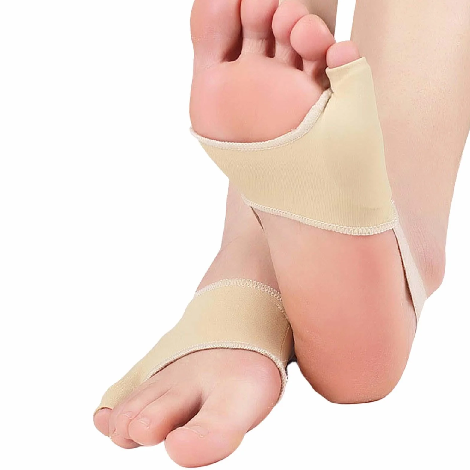 Przekładki na palce do stóp dla kobiet, Tailors Bunionette Splint Z Antypoślizgiem, Mały palec u nogi Szyna rękawa Bunionette Protector Relief Pinky Toe Separatory Korektor krawiecki dla koślawego