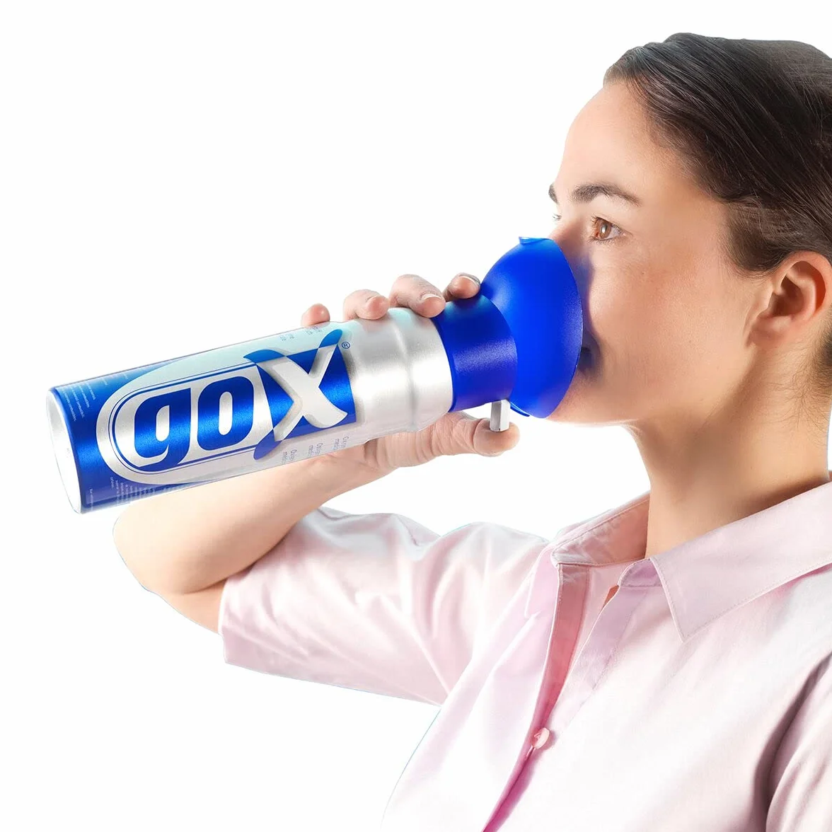 GOX Puszka Z Tlenem 36L Zestaw 6 Przenośnych Inhalatorów Tlenowych 6L Czysty Tlen 99,5%