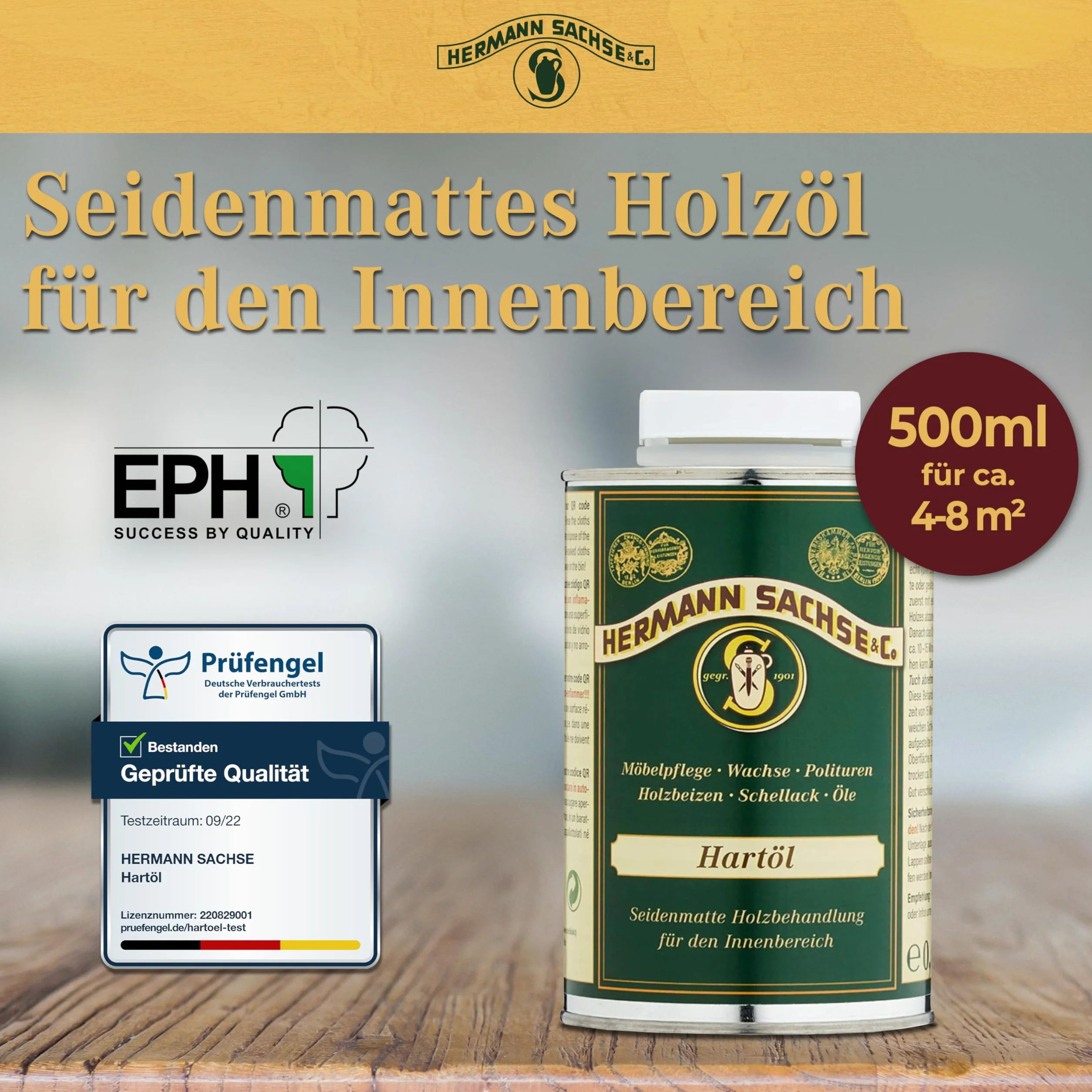 Olej do drewna, bezbarwny twardy olej do wnętrz, 500 ml, naturalny olejek do pielęgnacji mebli stołowych, drzwi, mebli drewnianych, naturalnego drewna do pielęgnacji mebli dębowych, dzikiego dębu,