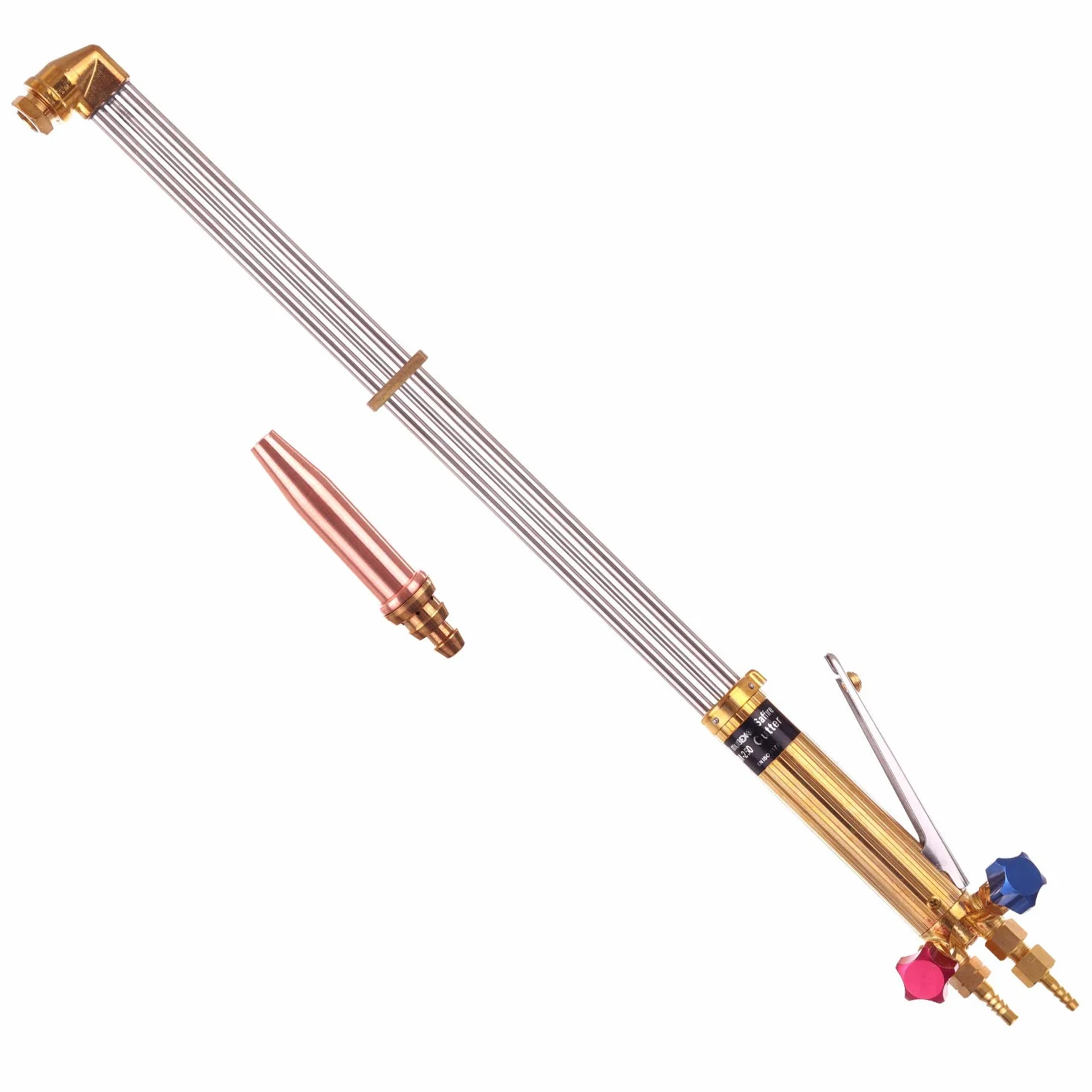 Palnik tnący MM-250 750 mm 75 cm do gazu propanu tlenu z dyszą PNME 1/16 25-50 mm