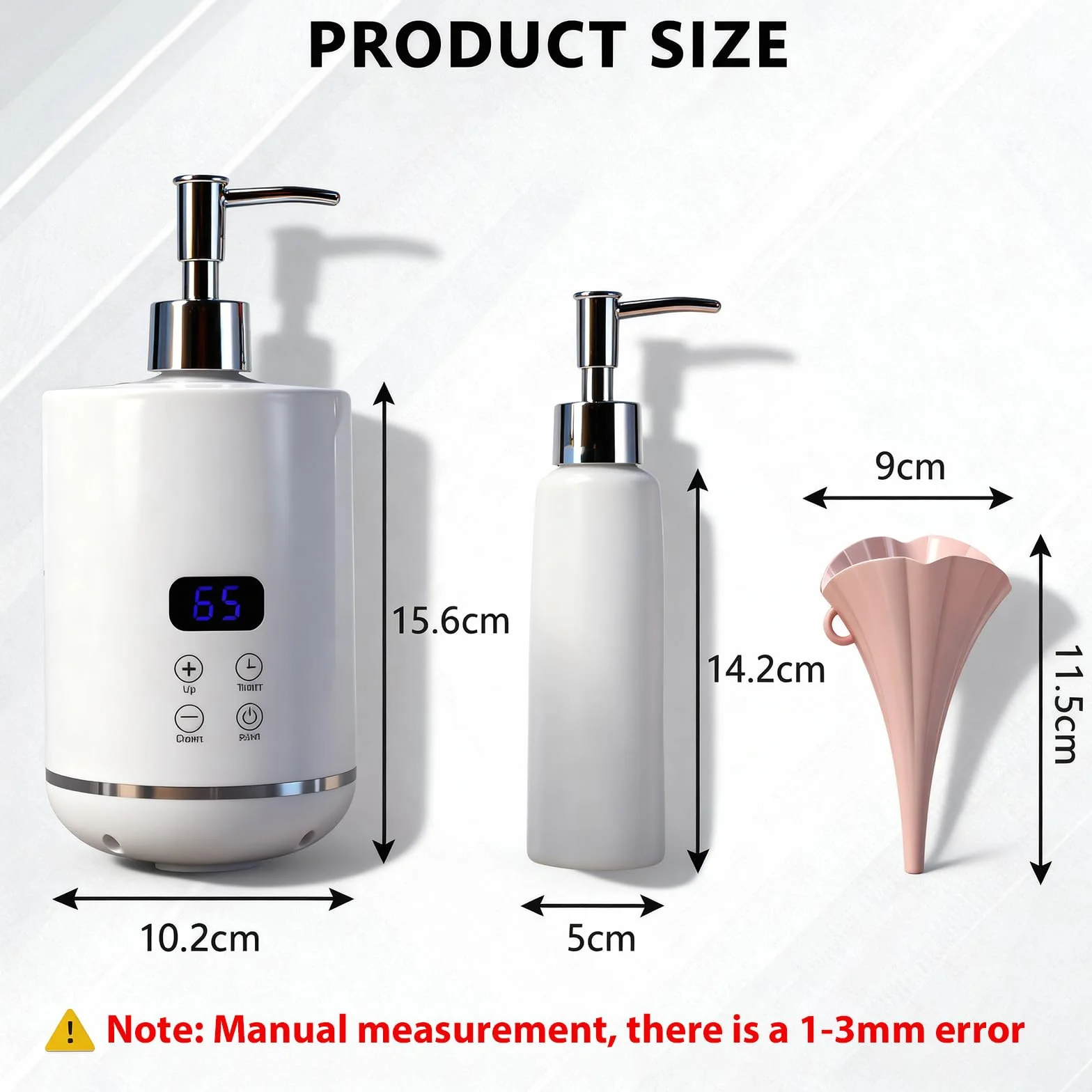 Olejek do masażu, 250 ml, inteligentny podgrzewacz olejku do masażu, z dwoma dozownikami oleju i dwoma lejkami do podgrzewania olejków eterycznych, balsamów i kremów
