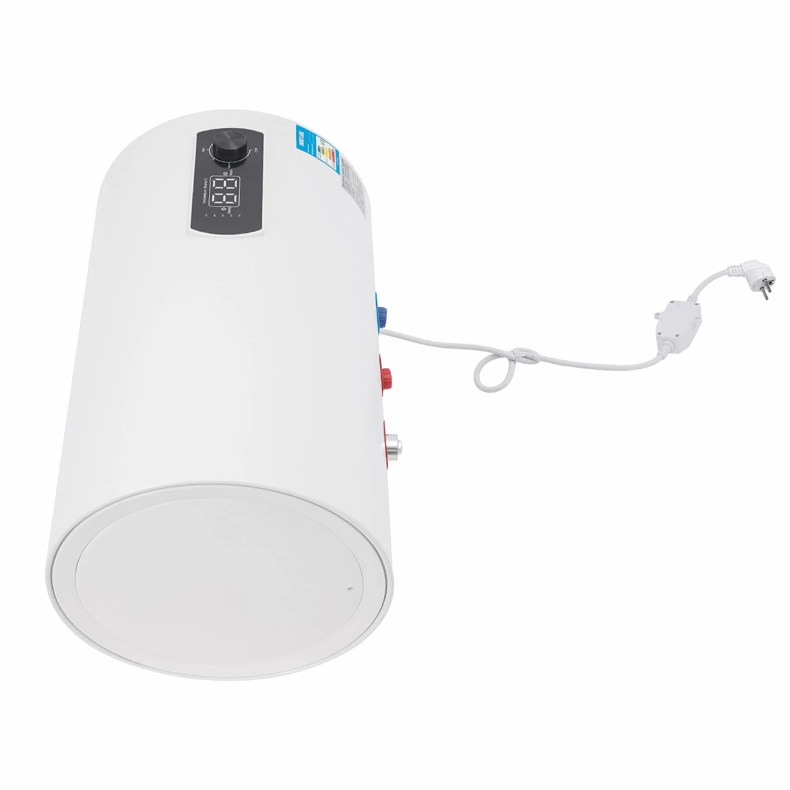 Elektryczny podgrzewacz wody 40 l, bojler 2000 W, elektryczny podgrzewacz wody do kuchni, toalet, wiszący bojler wodny z słuchawką prysznicową