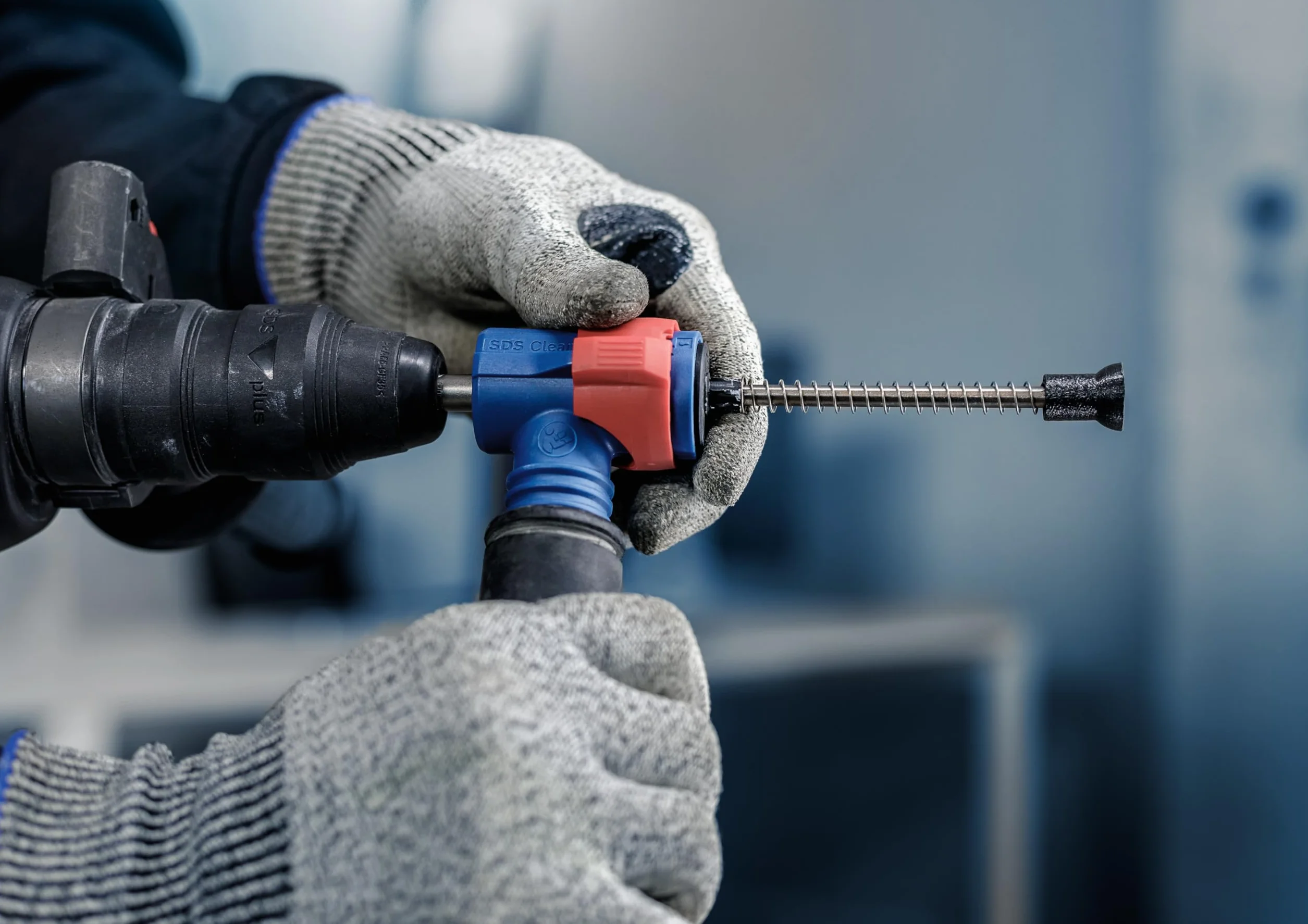 Bosch 1 x EXPERT SDS Clean plus-8X zestaw wierteł udarowych do instalacji (Ø 10,0 mm, profesjonalne akcesoria do młotowiertarki)
