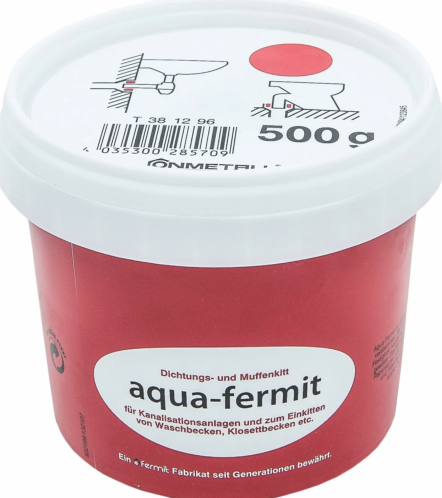 Cornat Aqua-Fermit T381296 Uszczelniacz, 500 g