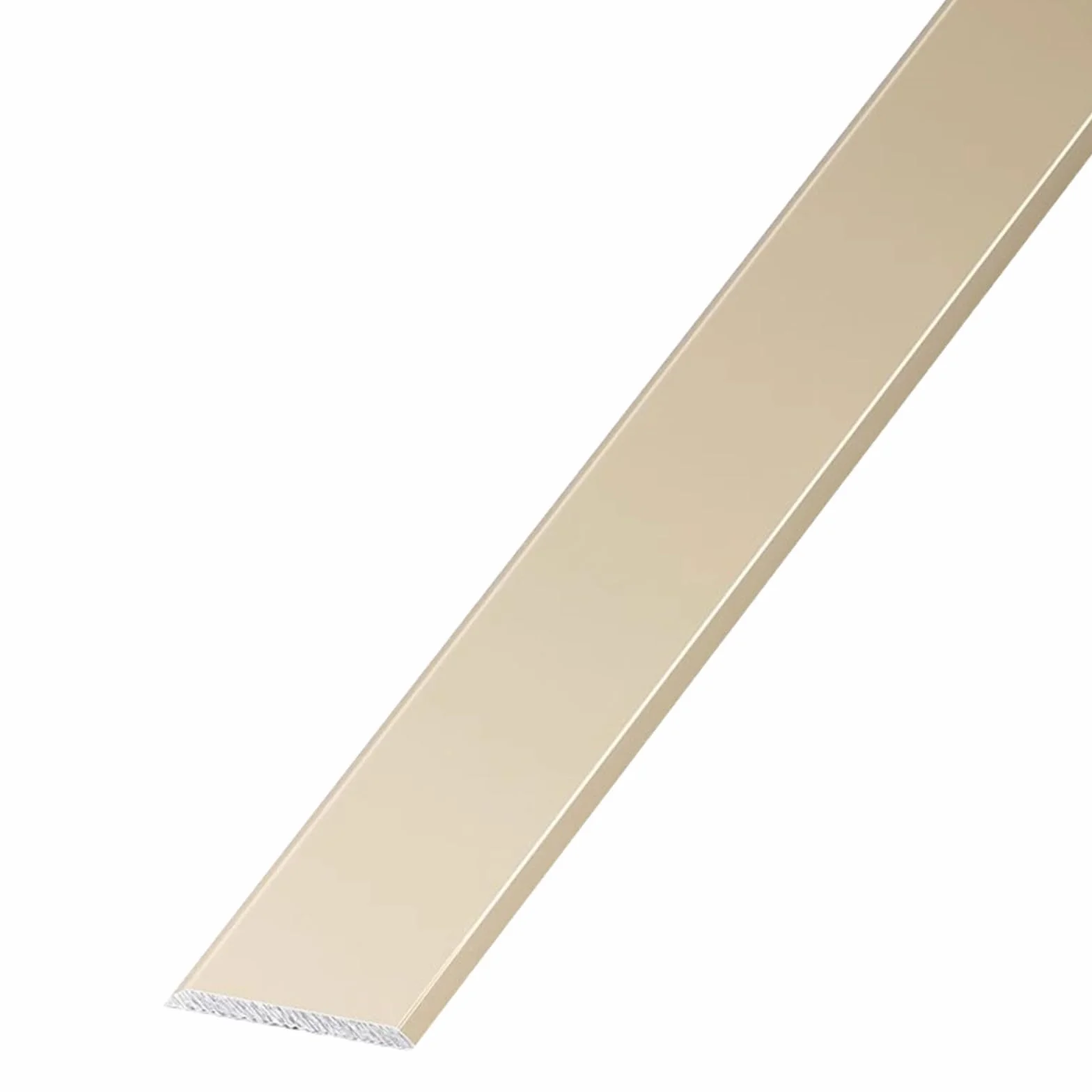 Wykończenie płytek, aluminiowe listwy wykończeniowe 100 cm i listwy przejściowe do podłóg, płaska listwa rozdzielająca do progu drzwi i łączenia szczelin podłogowych płytek laminowanych desek