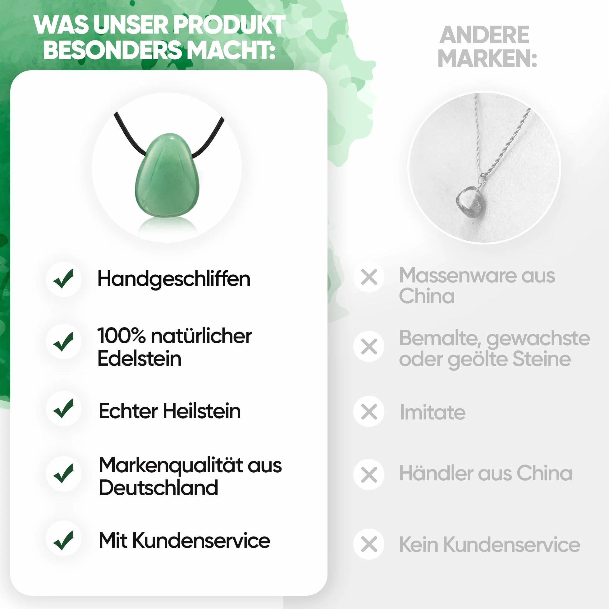 Puraja wisiorek z prawdziwego kamienia naturalnego kryształowy łańcuszek z zawieszką kropli zestaw ze szlachetnym sznurkiem