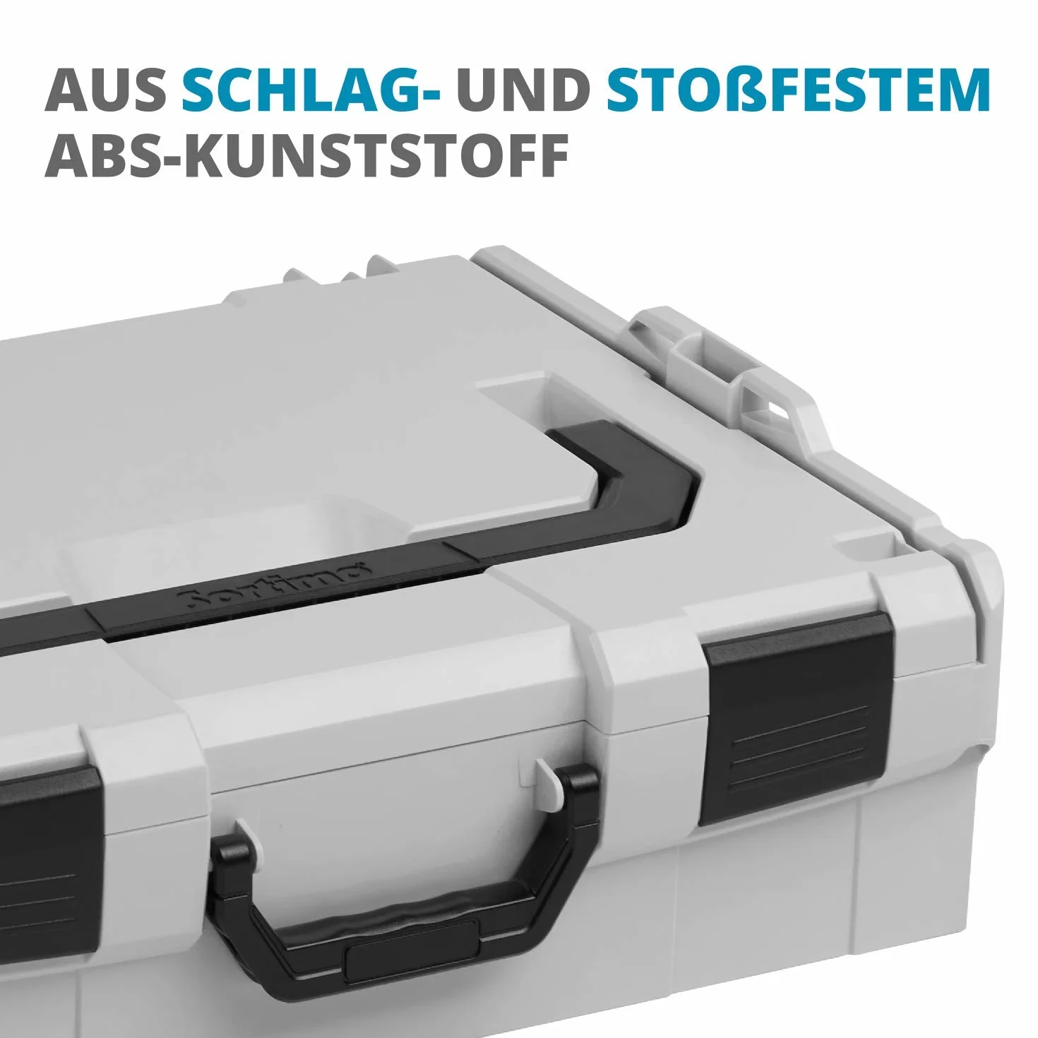 Bosch Sortimo i-BOXX stojak | z 5 półkami szary | regał skrzynka na narzędzia mała | system przechowywania narzędzi | idealny do i-BOXX 72 i szuflad LS 72