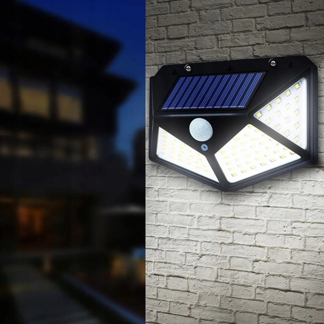 Lampa solarna ścienna LED BK-100