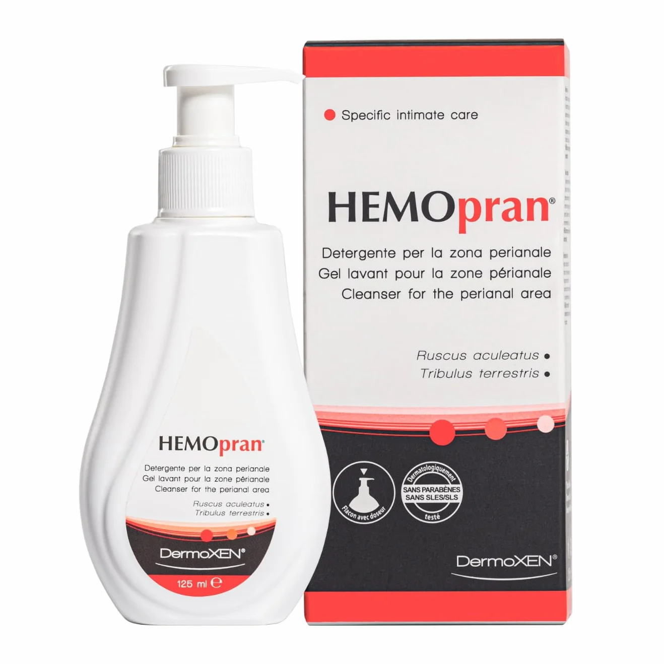 Żel do mycia okolic odbytu Dermoxen HEMOpran, żel do higieny intymnej,125 ml