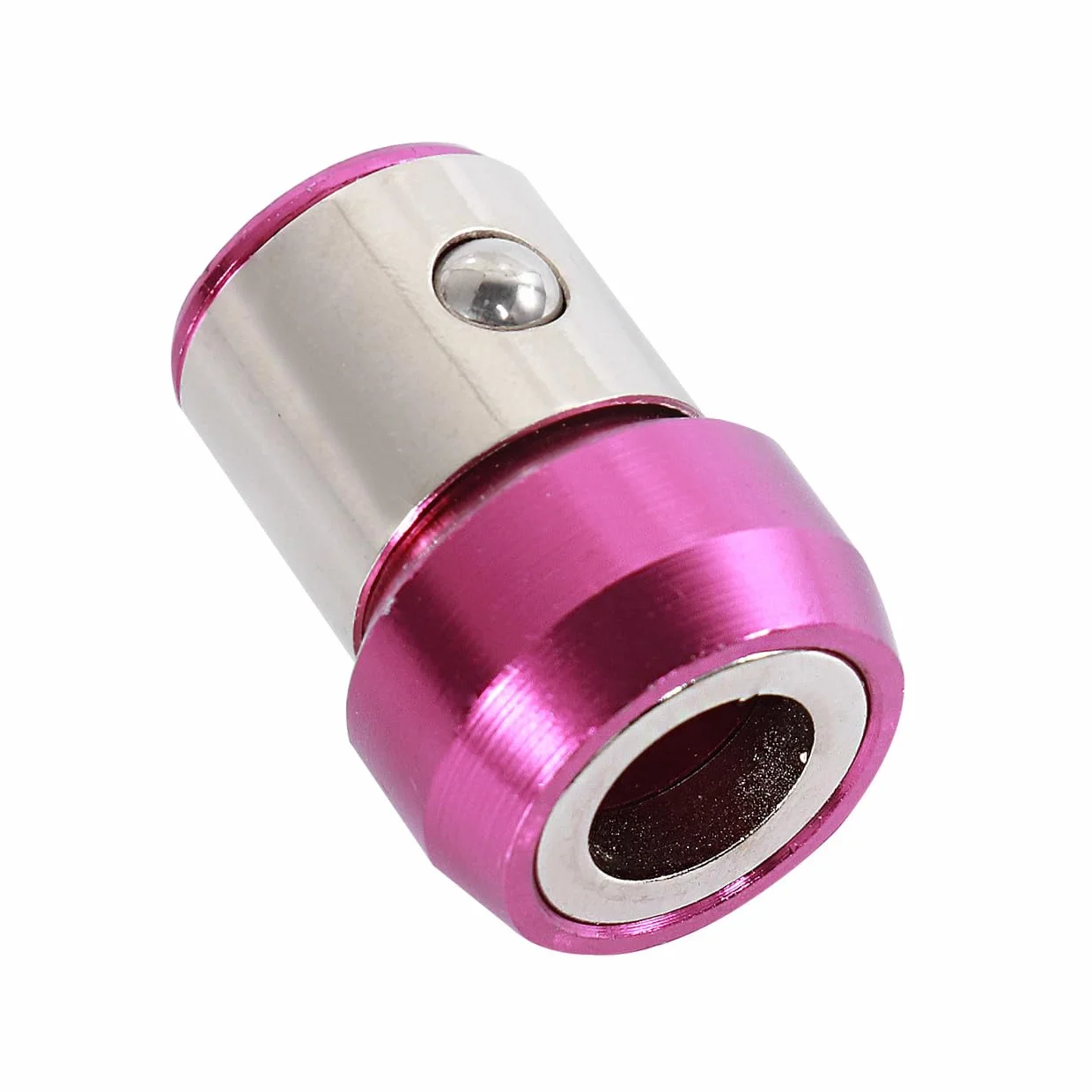WOONEKY 3 Sztuki Częściowy Metalowych Pierścieni Magnetycznych Do Wkrętaków Wytrzymałe i Odporne Zużycie Uniwersalne Pierścienie Magnetyzujące Kolorach Niebieskim Złotym i Fioletowym