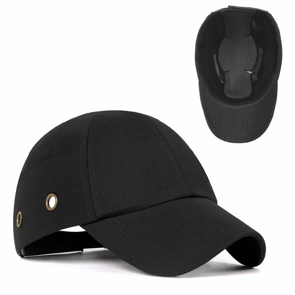 Bump Cap Abs wewnętrzna skorupa czapka bejsbolowa lekka oddychająca twarda czapka robocza kask ochronny czapka antykolizyjna