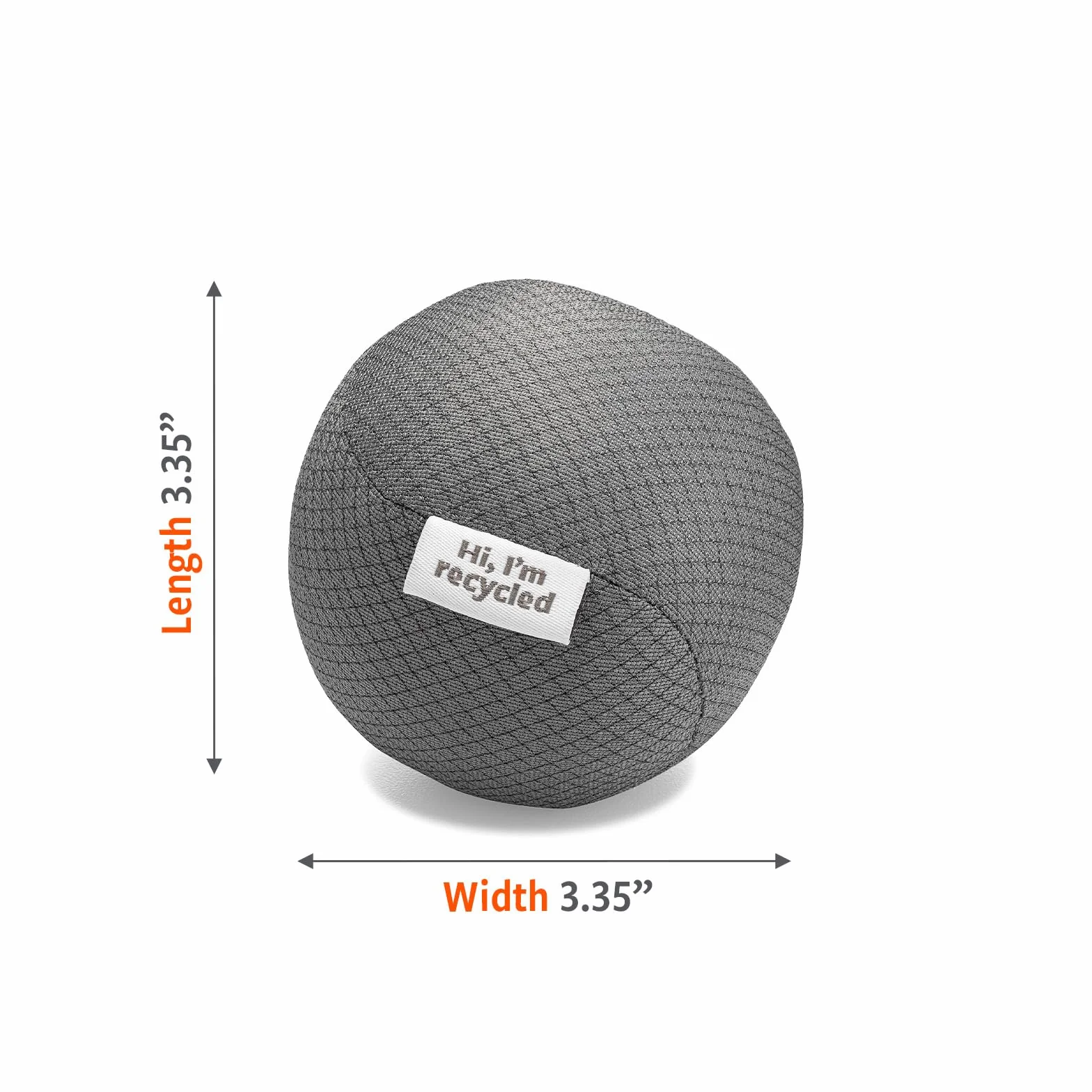 Full Circle Loads of Fun Anti-Static Dryer Balls Grey, Zestaw 3, One Size