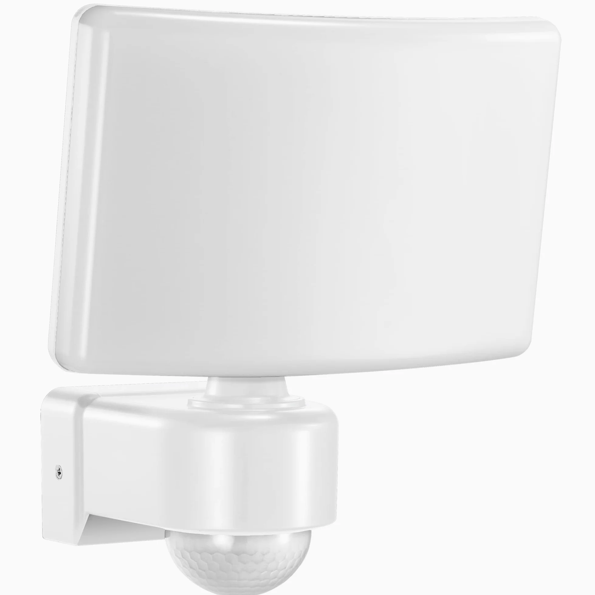 TOS LED 30W naświetlacz ogrodowy z PIR, 2200lm, IP65, 4000K, PC, biały