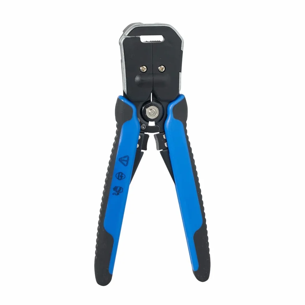 Samoregulujący się ściągacz i obcinacz do drutu, 10-20 AWG Klein Tools 11061, niebieski/srebrny