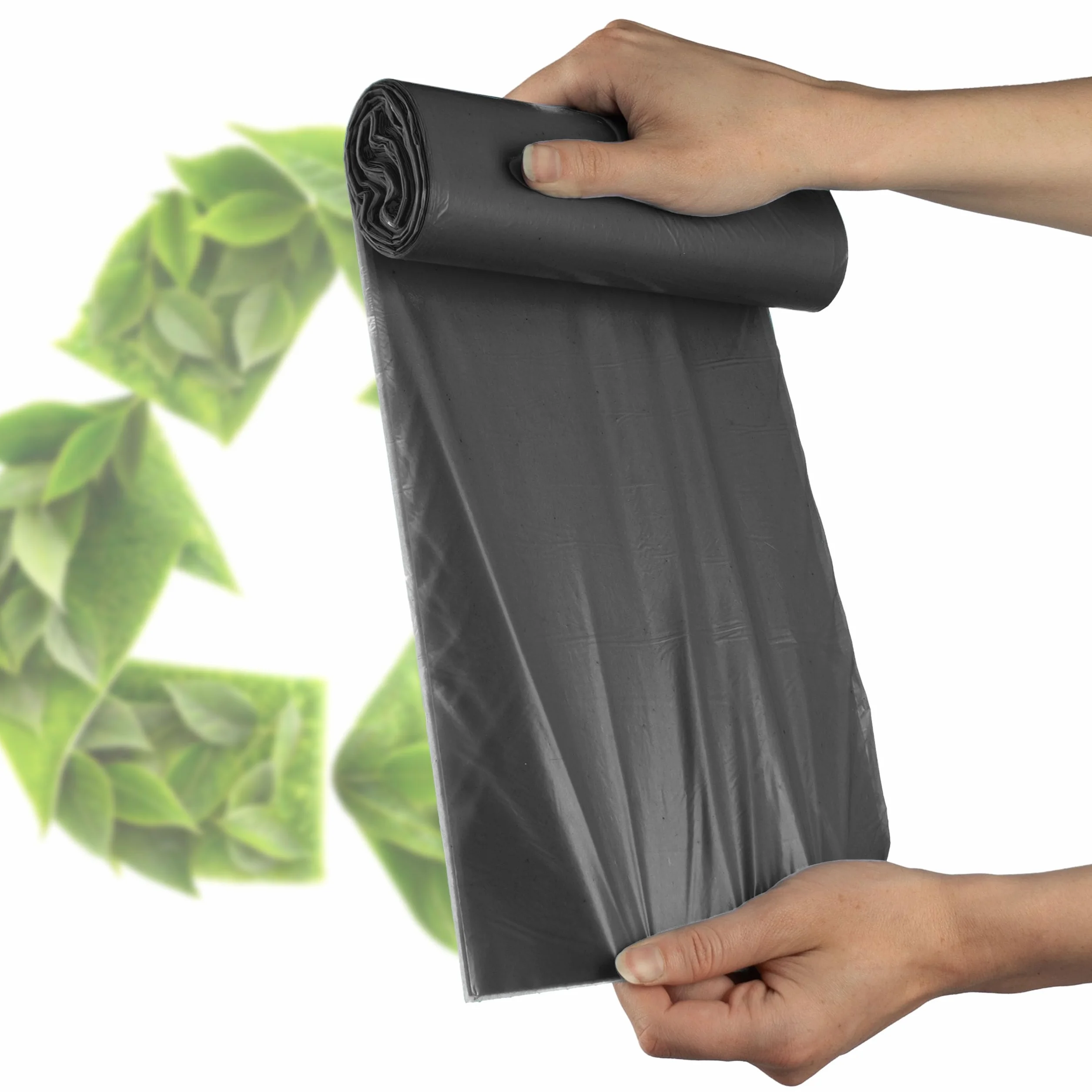 Worki na Śmieci Bardzo Mocne 120L Rolka 10 szt Wytrzymałe Materiał LDPE w Rulonie do Pracy, Domu, Garażu Neutralizujące Zapach