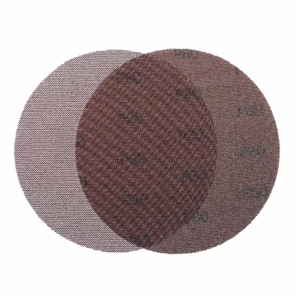 10 szt. 9-calowych, bezpyłowych tarcz ściernych z siatką - papier ścierny z haczykiem i pętelką o ziarnistości 80-600(400grit)