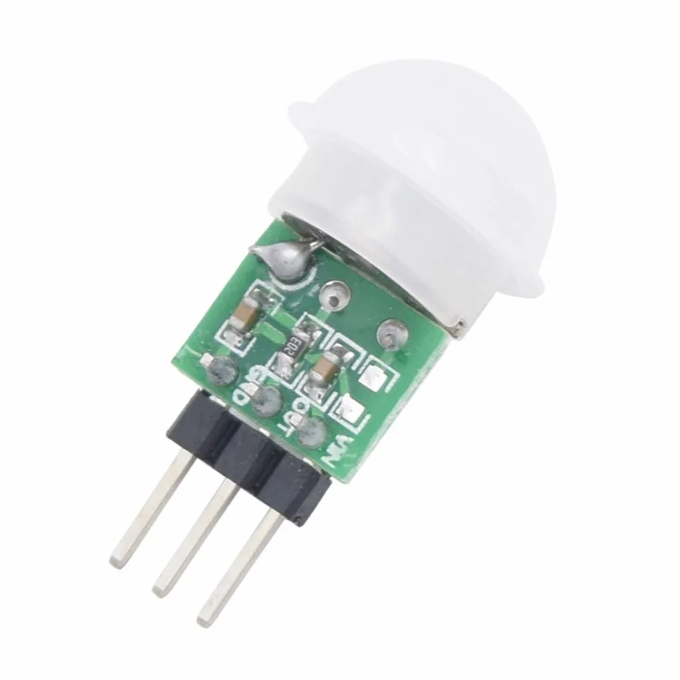 Hailege 3 szt. AM312 Mini Pyroelektryczny czujnik PIR moduł czujnika podczerwieni, czujnik podczerwieni do ciała Manual Motion Infrared IR Detector