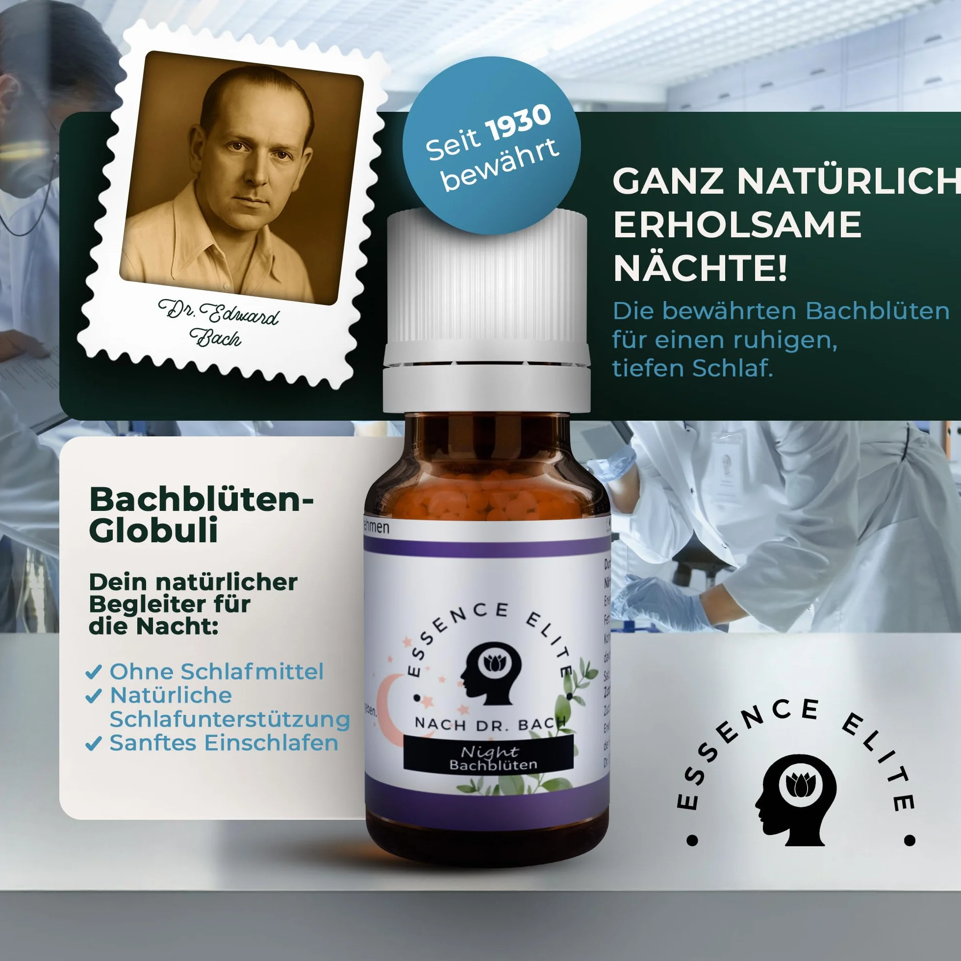 Bach Night Globuli 10 g – naturalne wsparcie podczas zasypiania