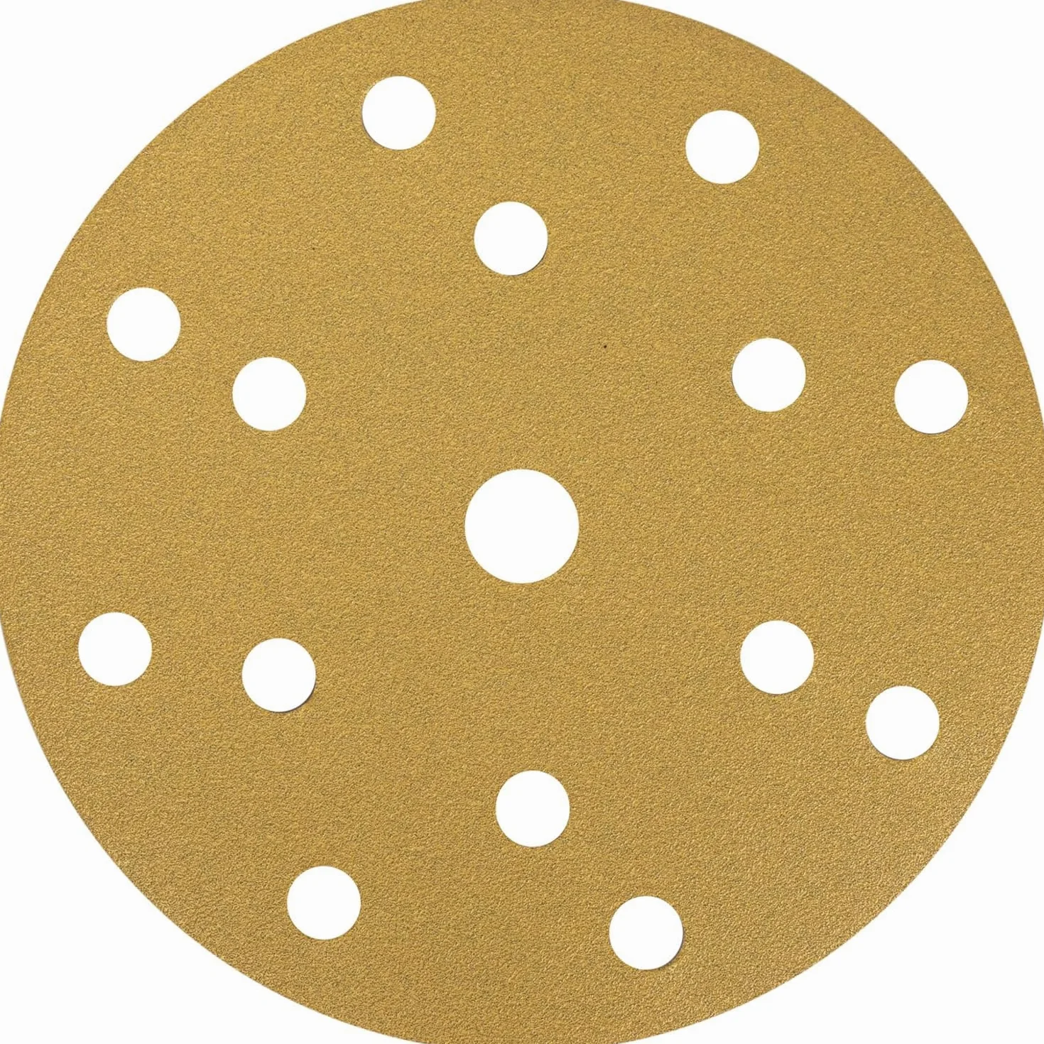 HMF 7 papier ścierny, mocowany na rzep | krążki szlifierskie 150 mm, na rzep 15 otworów, do okrągłych szlifierek mimośrodowych, podkładki z tlenku glinu, papier ścierny o ziarnistości 150,