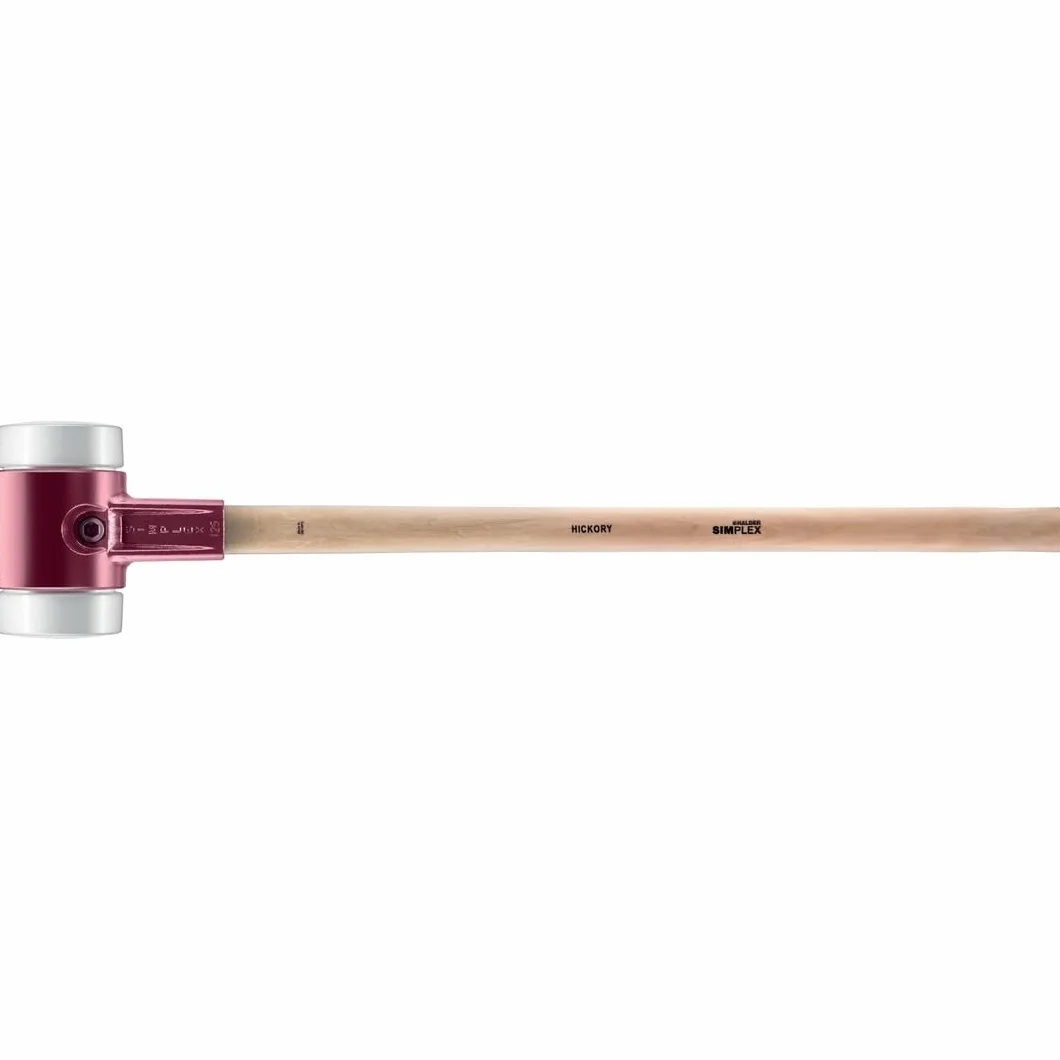 Młotek kowalski z miekkim bijakiem SIMPLEX Superpłastik 125mm HALDER