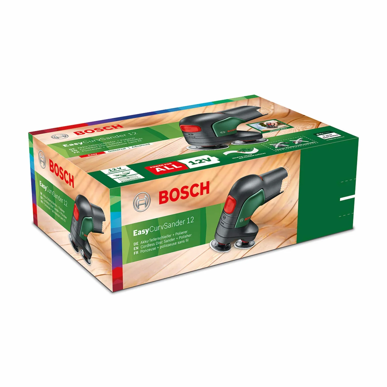 Bosch EasyCurvSander 12 Akumulatorowa Szlifierka i Polerka 12 V