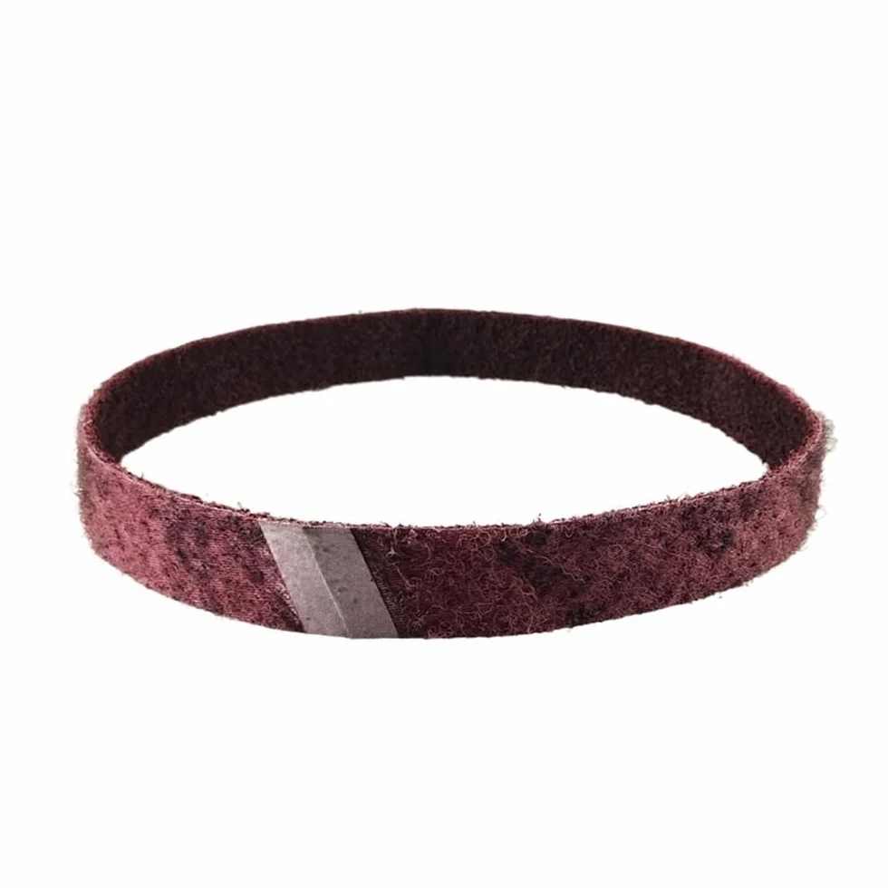 Taśmy Szlifierskie Z Tlenku Glinu, 12 Szt. Ścierne Włókniny Nylonowej, Zestaw Do Metalu I - O Ziarnistości Od Grubej Drobnej(Red,520x20mm)
