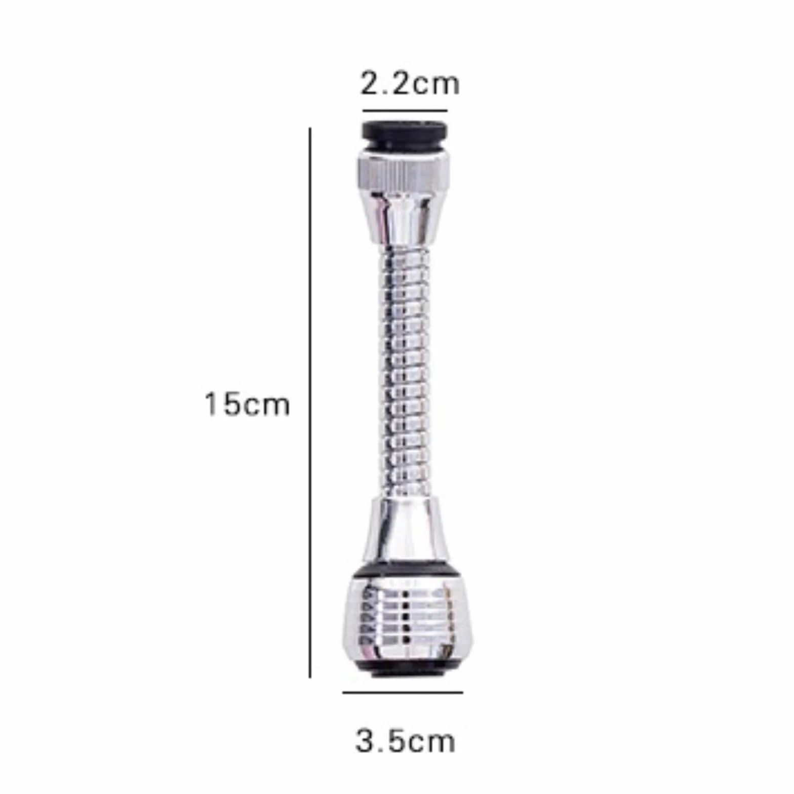 Perlator Kuchenna Dla Rodzin Hoteli Obrót O 720 Stopni Obrotowy Napowietrzacz Do Kranu Kuchennego Z Filtrem Splash I Głowicą Natryskową(1pcs)