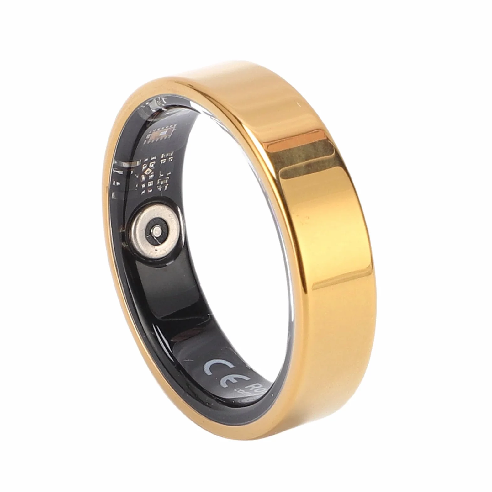 XUMIUZIY Inteligentny pierścień dla Mężczyzn i Kobiet, Wodoodporne Działanie 50 -metrowe Kroki Fitness Kroki Ringu, Licznik Zdalnego Sterowania do (12 ID: 21,6 mm / 0,85 cala, obwód: 67,8 mm / 2,67)