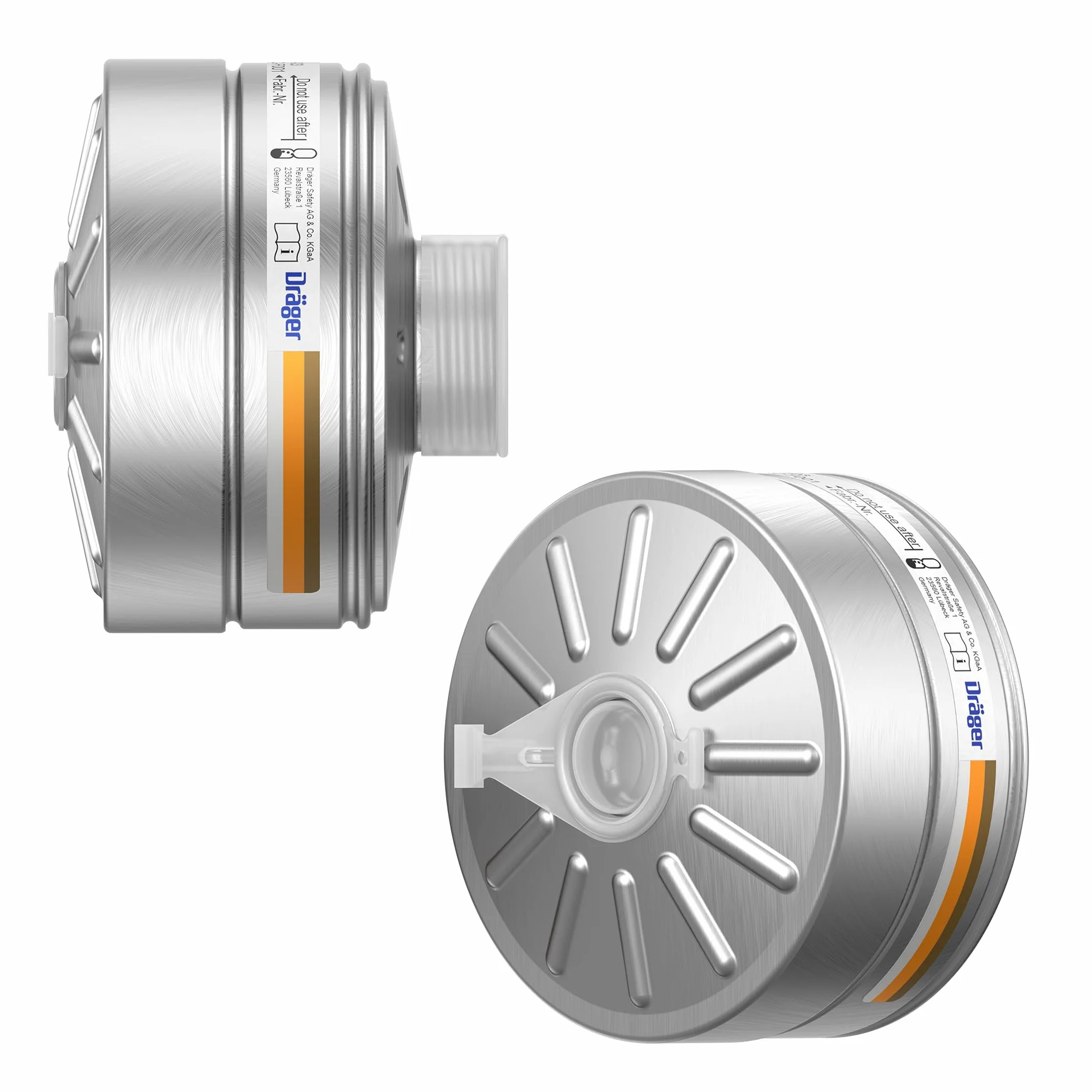 Dräger X-plore Rd40 filtr jądrowy A2 P3 do gazów, oparów, cząstek stałych i jodu radioaktywnego, 1 szt.