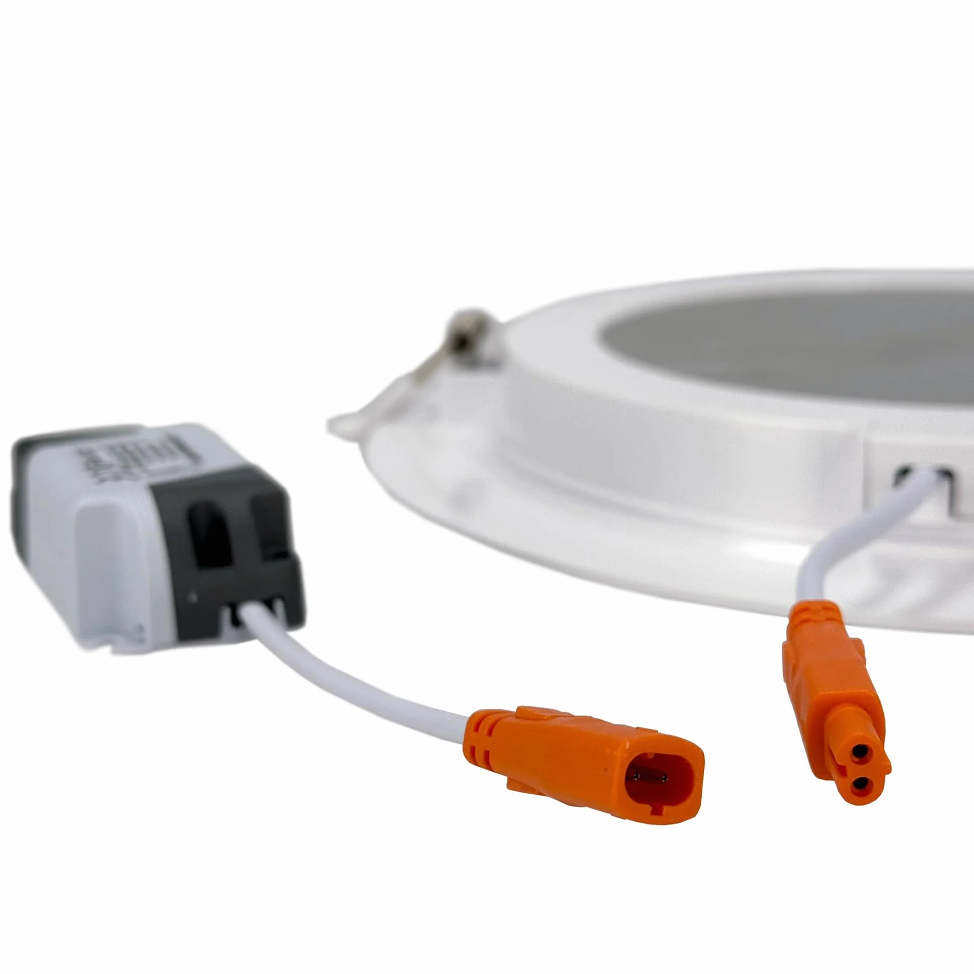 Zestaw 2x Panel LED Sufitowy 12W 4200K Neutralna Biel - Reflektor Wpuszczany Downlight 1200lm Ultracienki Biały 230V - Okrągła Oprawa Podtynkowa do Salonu, Kuchni, Biura - Horoz Electric