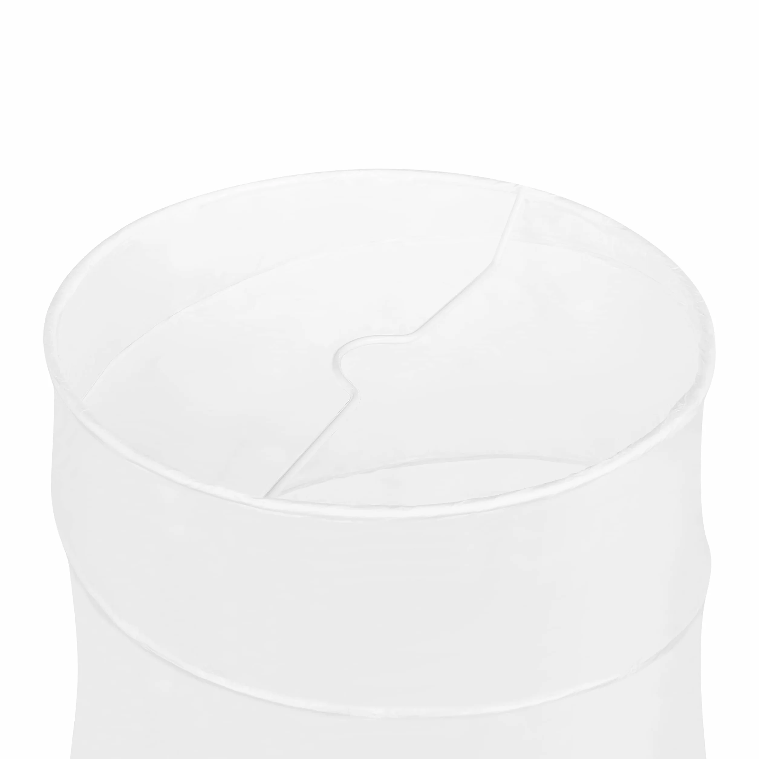 FHU Papierowy Abażur, Papierowy Klosz, Kompatybilny z IKEA DUDERO i Innymi Lampami Podłogowymi, Zamienny Abażur do Lamp Podłogowych, Papierowy Design, Biały, 117 cm Wysokości