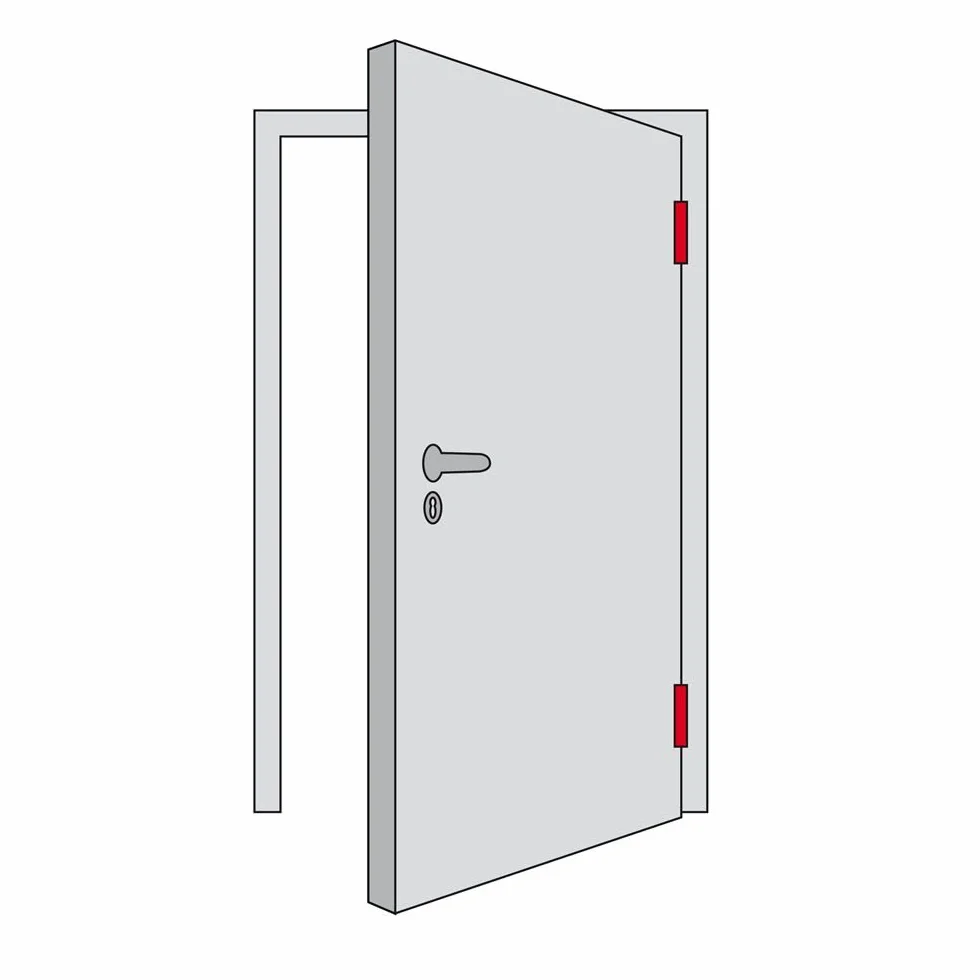 ABUS Okucie ochronne drzwi KLZS714 FS1 z osłoną cylindra - srebrne - 42555