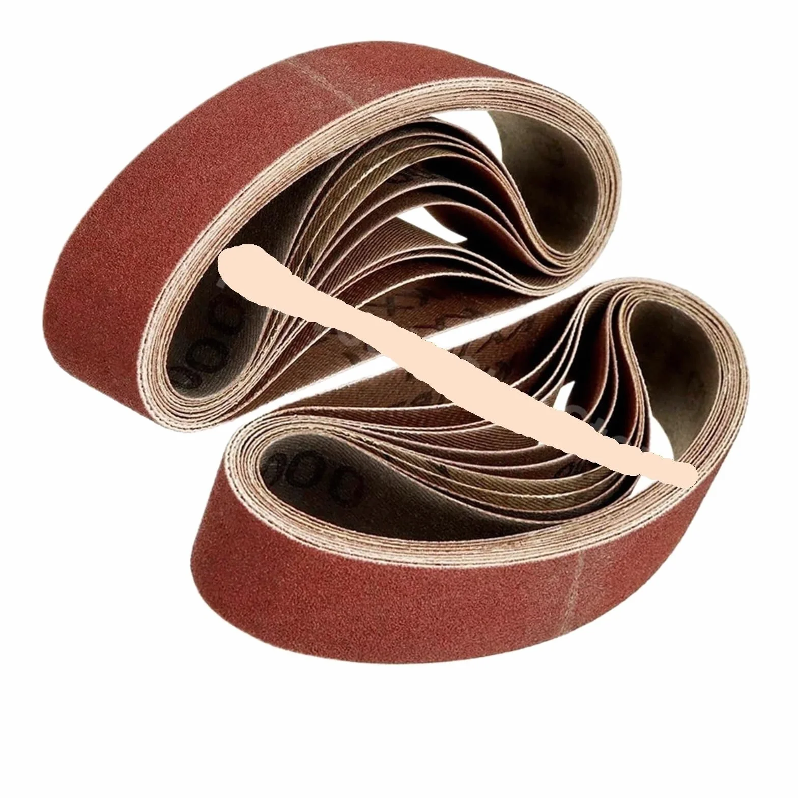20 szt. 330 x 30 mm taśmy szlifierskie, ziarnistość 40-1000, drewno, miękki metal, polerowanie, taśmy ścierne do szlifierki taśmowej, 20 szt., ziarnistość 40