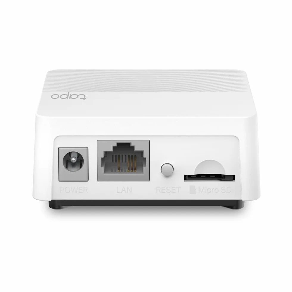 Tapo Smart Hub z dzwonkiem, hubem + alarmem, podłącz do 64+4 urządzeń, 19 opcji dzwonka, nie wymaga okablowania, pamięć MicroSD (do 512 GB), biały (Tapo H200)