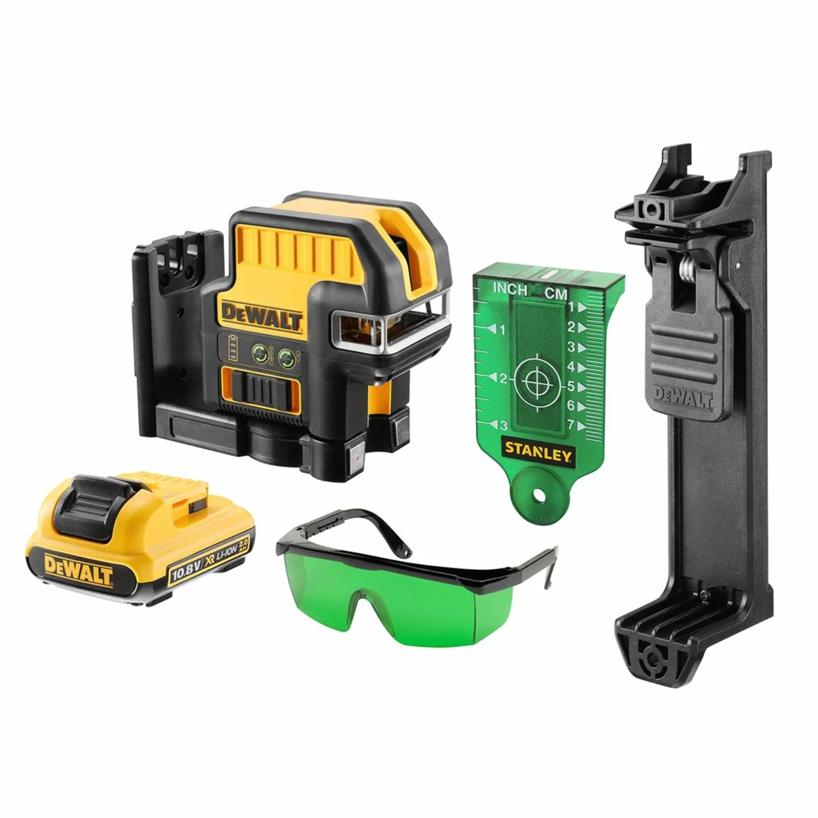 Dewalt Laser Liniowy, Czarny/Żółty, ‎44 x 18 x 34 cm