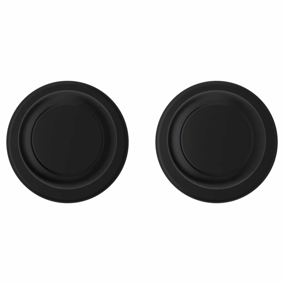 Kwikset 92001-604 Gałka drzwiowa, matowa czerń, przejście
